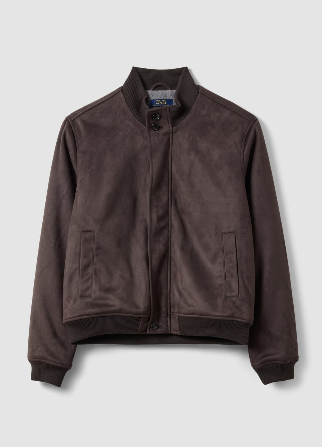 Giubbotto Marrone Regular Fit Con Zip | OVS Giubbotto Marrone Regular Fit Con Zip - 0 | OVS