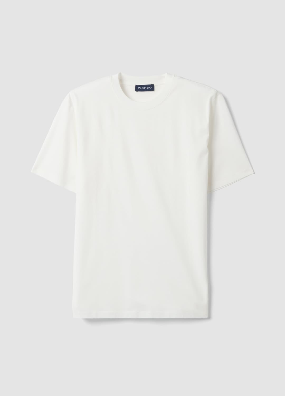 Weißes T-shirt Aus Jersey Aus Reiner Baumwolle Mit Rundhalsausschnitt | OVS Weißes T-shirt Aus Jersey Aus Reiner Baumwolle Mit Rundhalsausschnitt - 0 | OVS