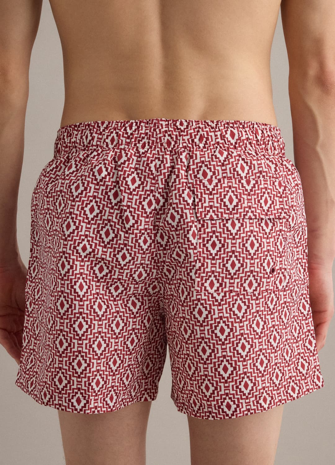 Boxer Mare Rosso Con Stampa Geometrica | OVS Boxer Mare Rosso Con Stampa Geometrica - 3 | OVS