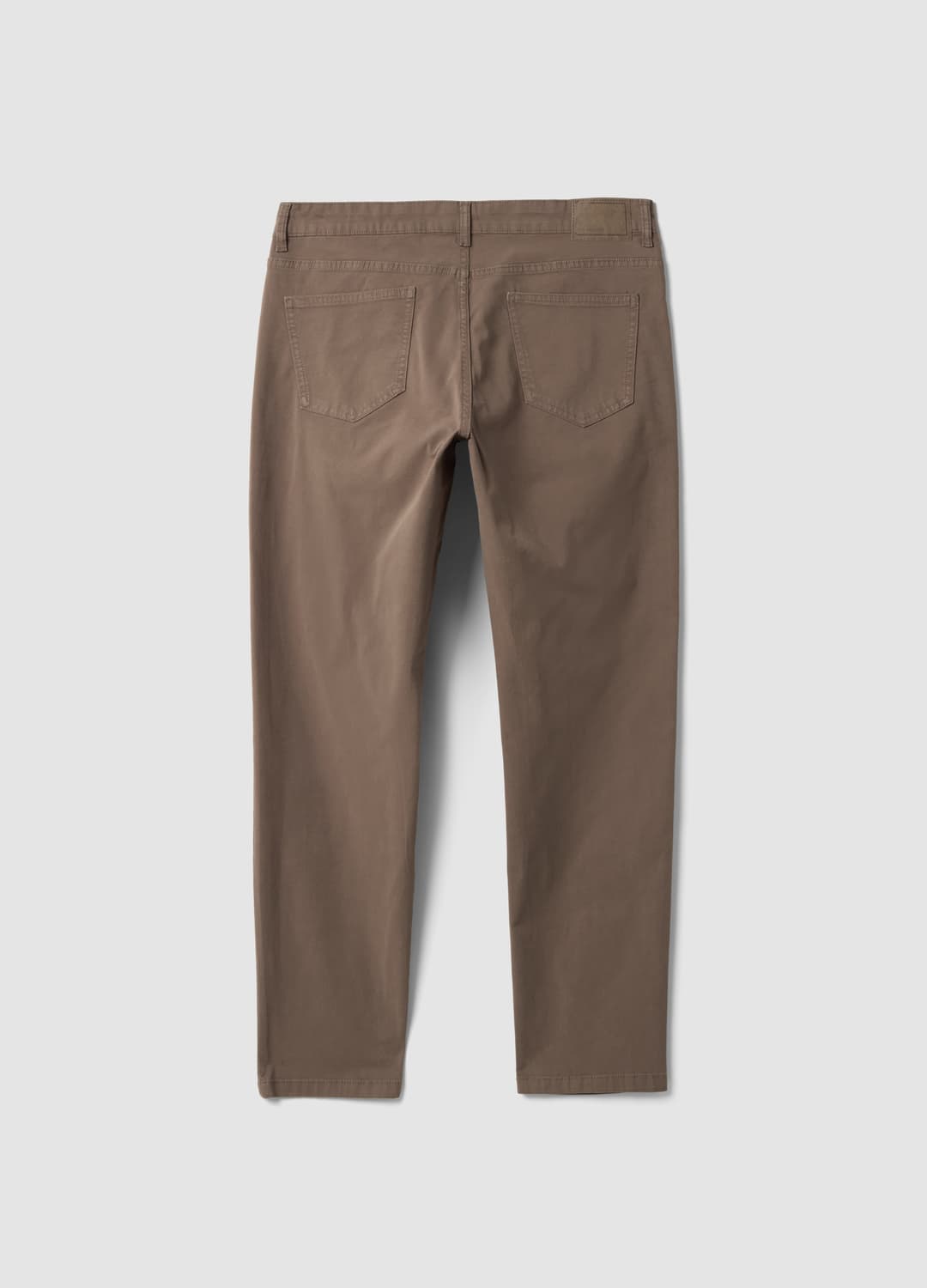 Braune Slim-fit-hose Aus Stretch-baumwolltwill | OVS Braune Slim-fit-hose Aus Stretch-baumwolltwill - 2 | OVS