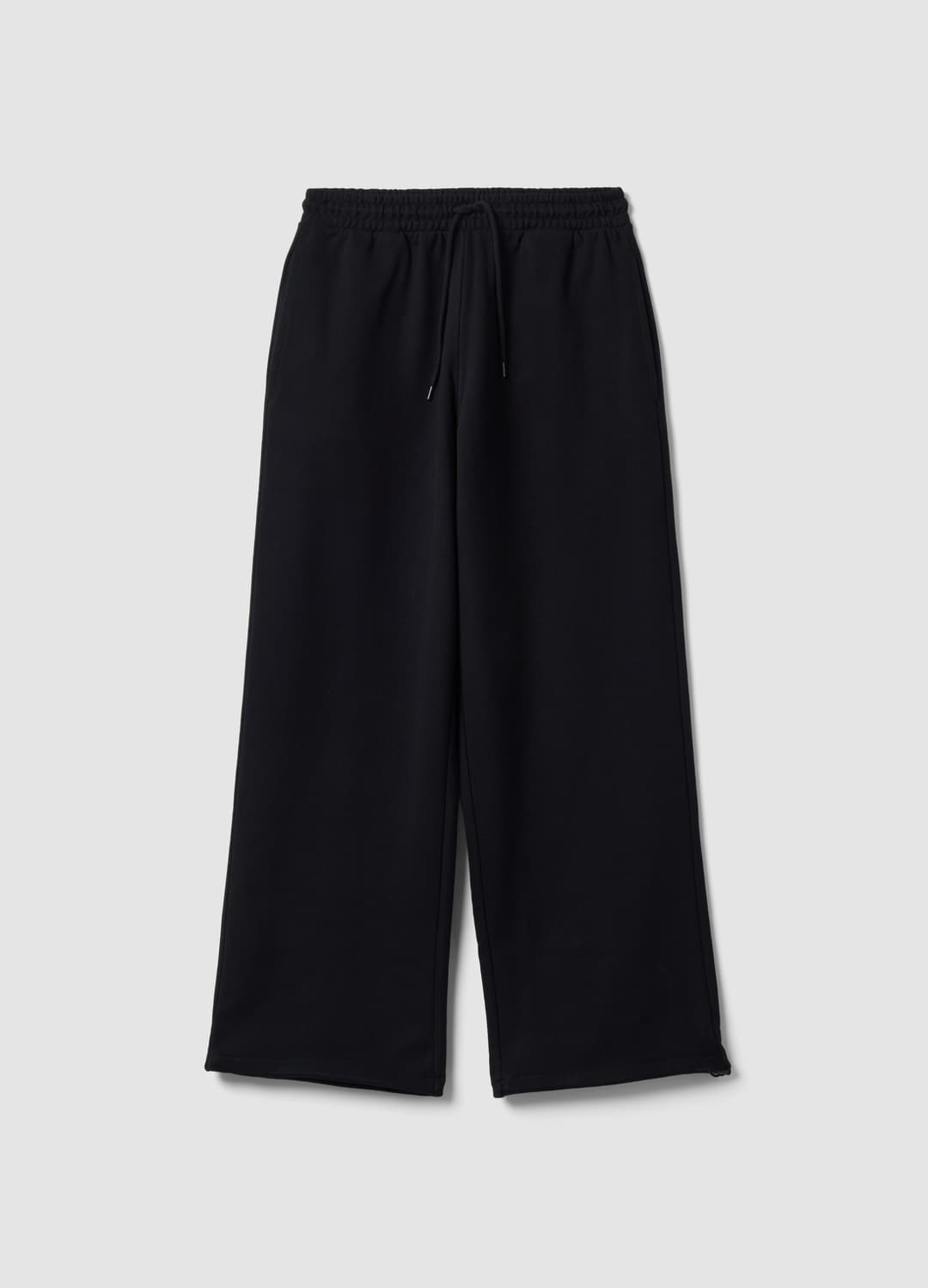 Schwarze Jogger Aus Reiner Baumwolle Mit Elastischem Bund | OVS Schwarze Jogger Aus Reiner Baumwolle Mit Elastischem Bund - 4 | OVS