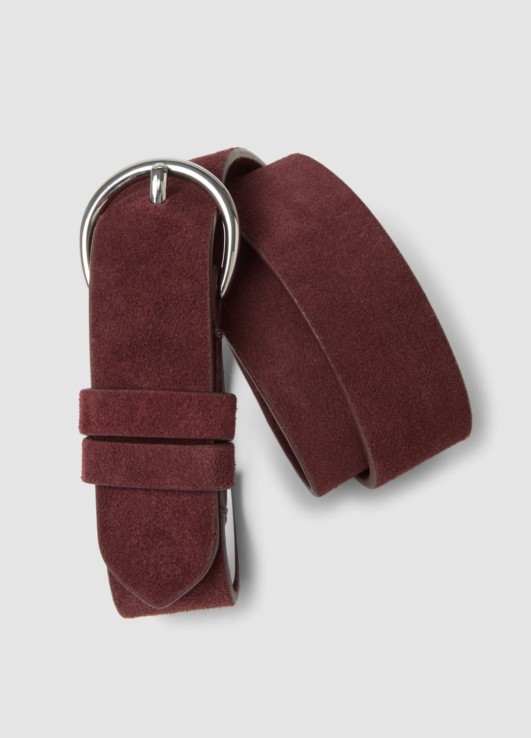 Cintura Rossa In Vera Pelle Con Fibbia Ovale | OVS Cintura Rossa In Vera Pelle Con Fibbia Ovale - 2 | OVS
