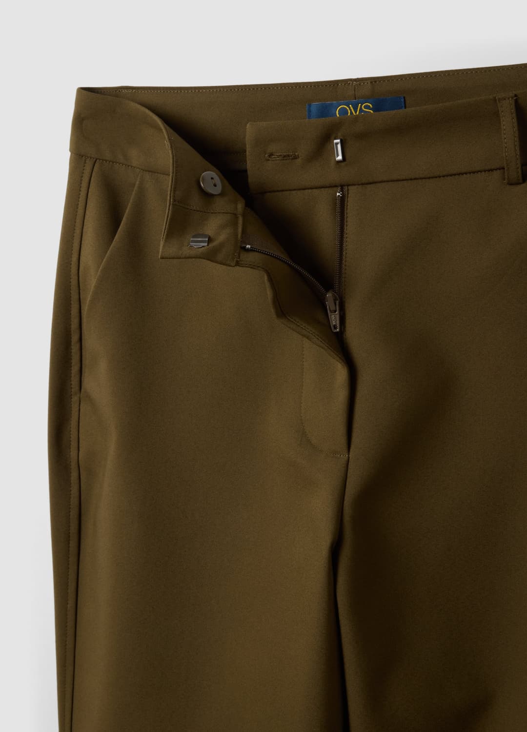 Braune Slim-fit-hose Aus Stretch-baumwolle | OVS Braune Slim-fit-hose Aus Stretch-baumwolle - 6 | OVS