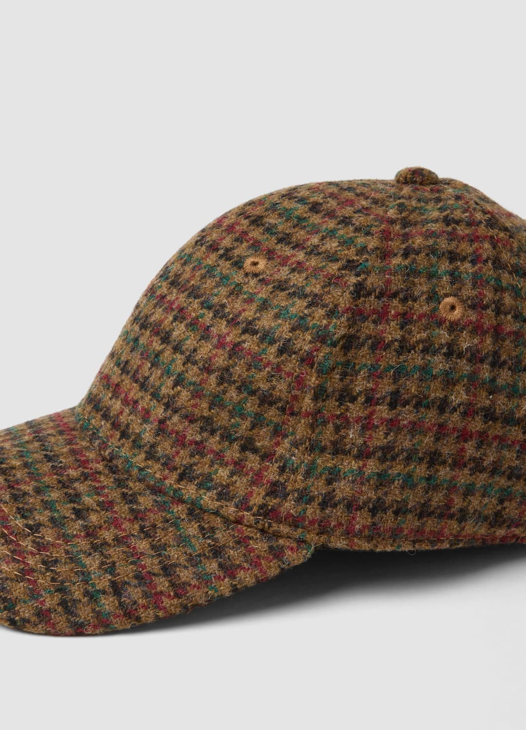 Cappello Marrone In Misto Lana A Fantasia A Quadri | OVS Cappello Marrone In Misto Lana A Fantasia A Quadri - 1 | OVS