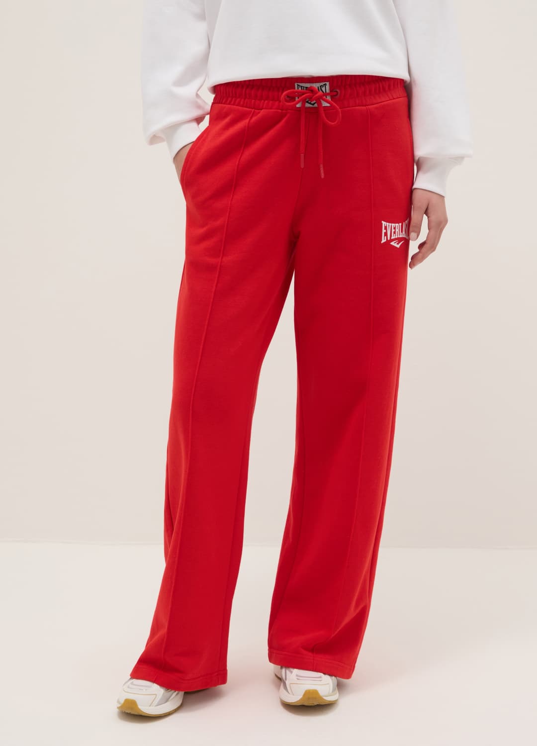 Pantaloni Donna Sport Lisci Lucidi Elasticizzati Fitness Palestra Nuovi T6105 - Foto 3