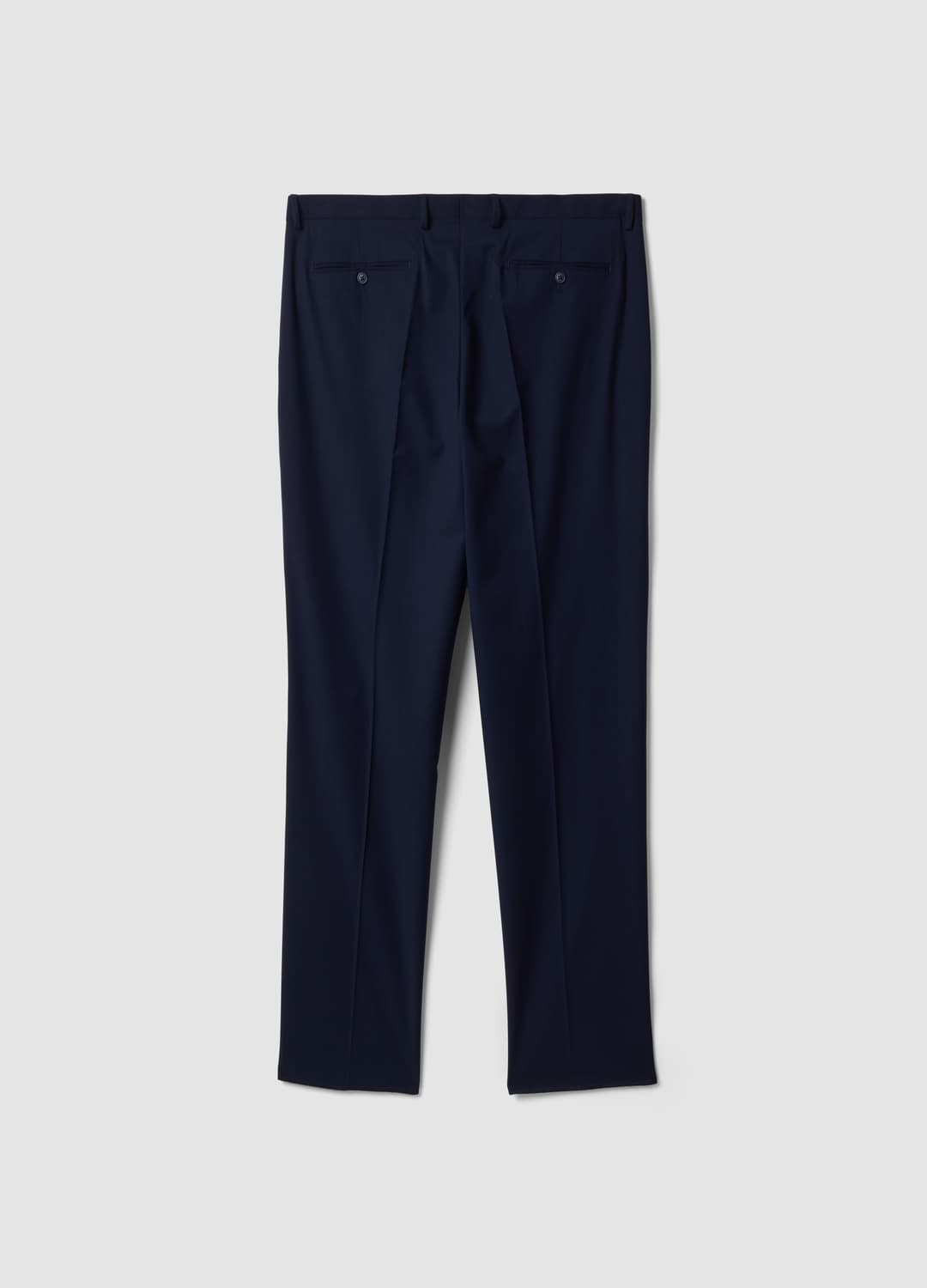 Blaue Slim-fit-hose Aus Elastischer Viskose | OVS Blaue Slim-fit-hose Aus Elastischer Viskose - 2 | OVS