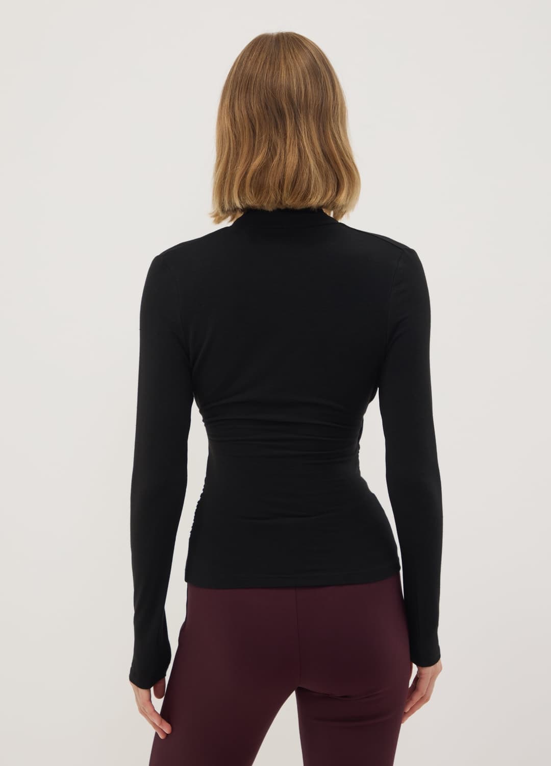 Schwarzes T-shirt Aus Viskose | OVS Schwarzes T-shirt Aus Viskose - 3 | OVS