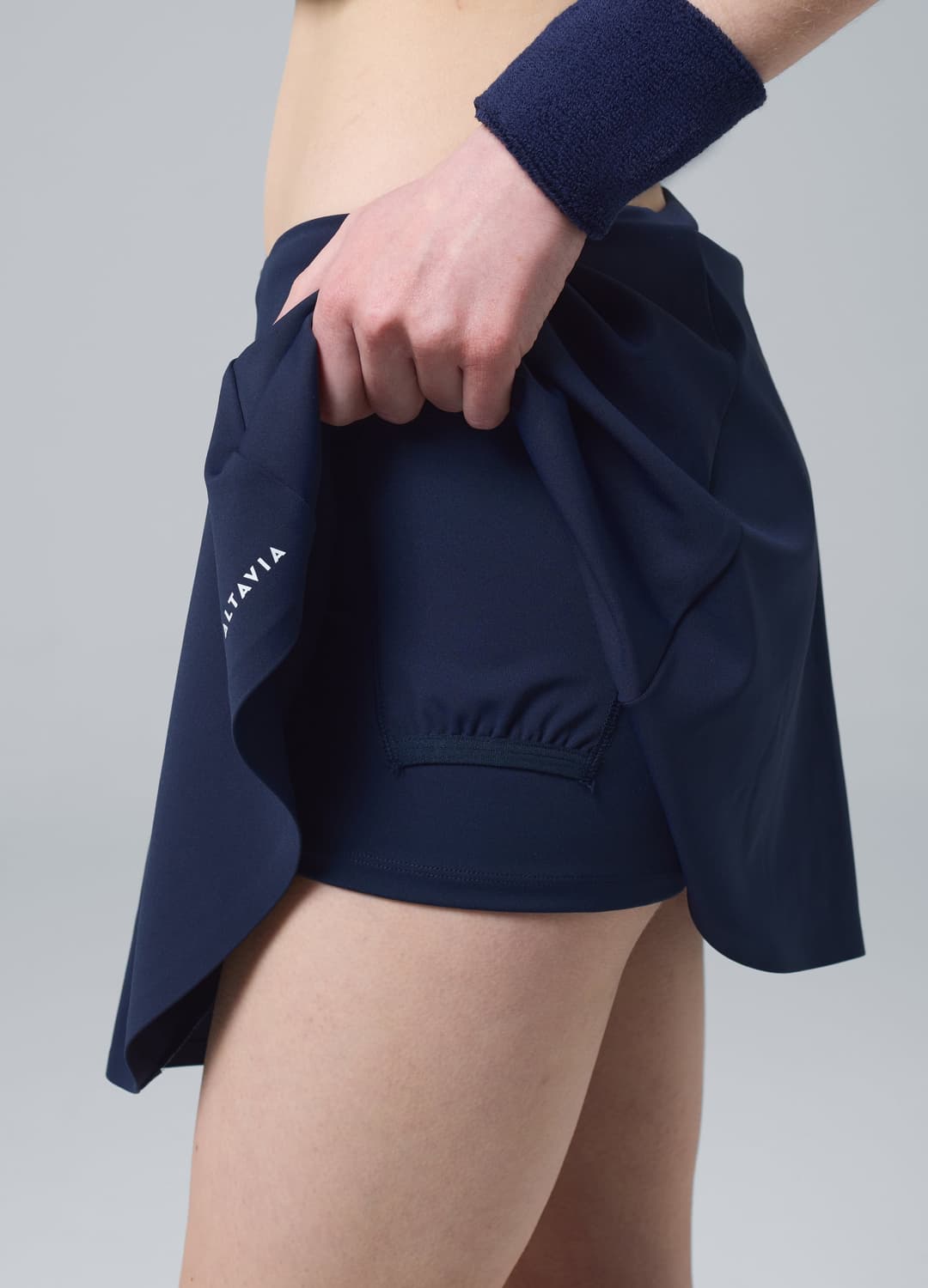 Gonna Sportiva Blu In Tessuto Tecnico Elasticizzato Con Shorts Integrati Altavia Court | OVS Gonna Sportiva Blu In Tessuto Tecnico Elasticizzato Con Shorts Integrati Altavia Court - 0 | OVS
