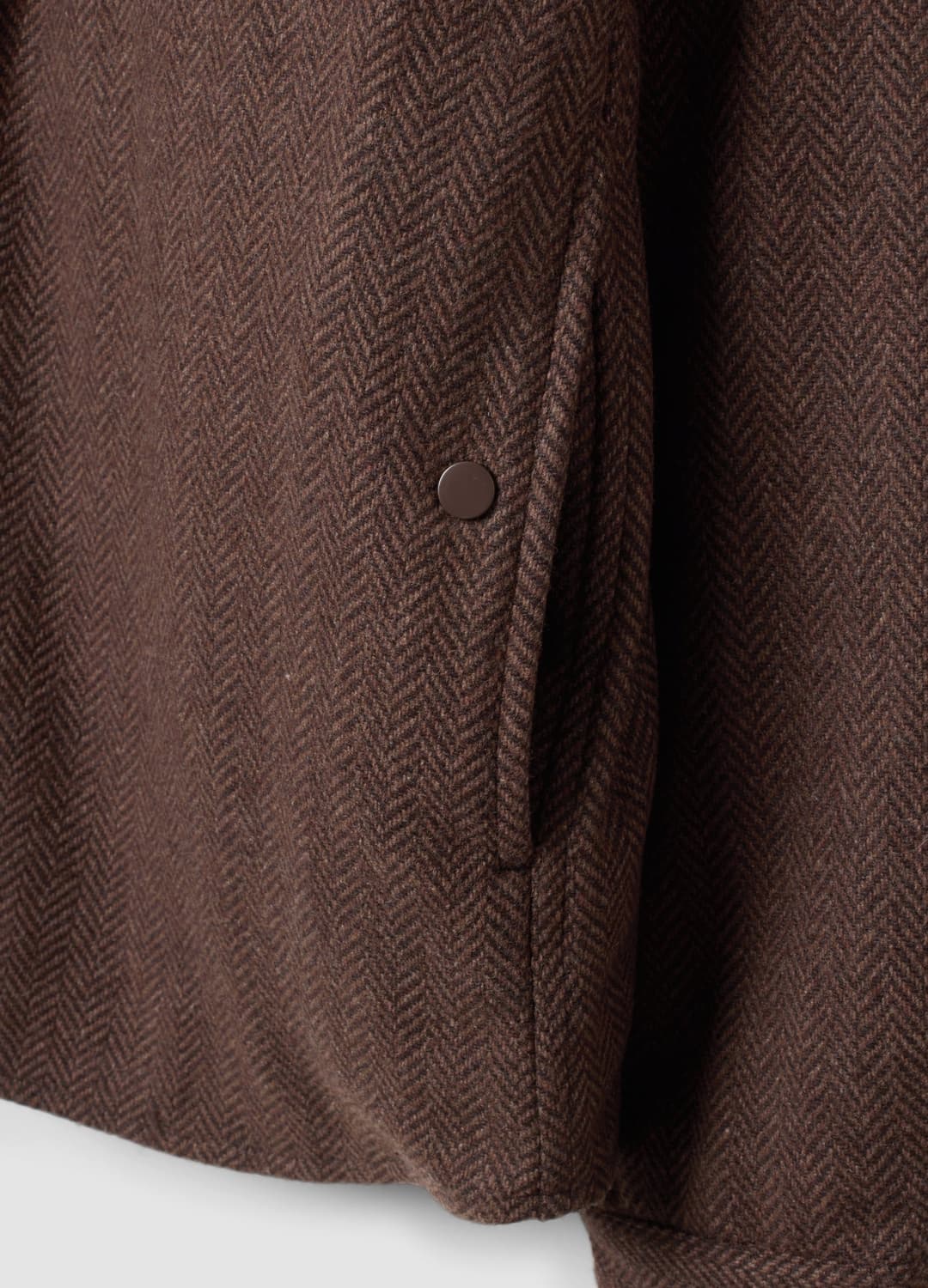 Shacket Marrone In Misto Lana E Viscosa | OVS Shacket Marrone In Misto Lana E Viscosa - 5 | OVS