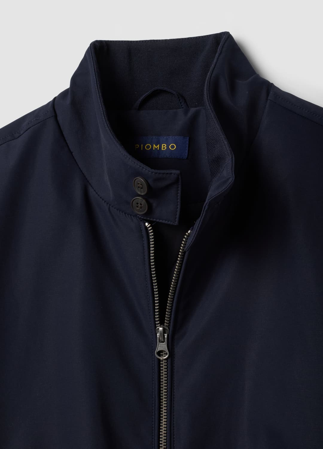 Navyblauer Regular-fit-blouson Mit Reissverschluss Und Stehkragen | OVS Navyblauer Regular-fit-blouson Mit Reissverschluss Und Stehkragen - 2 | OVS