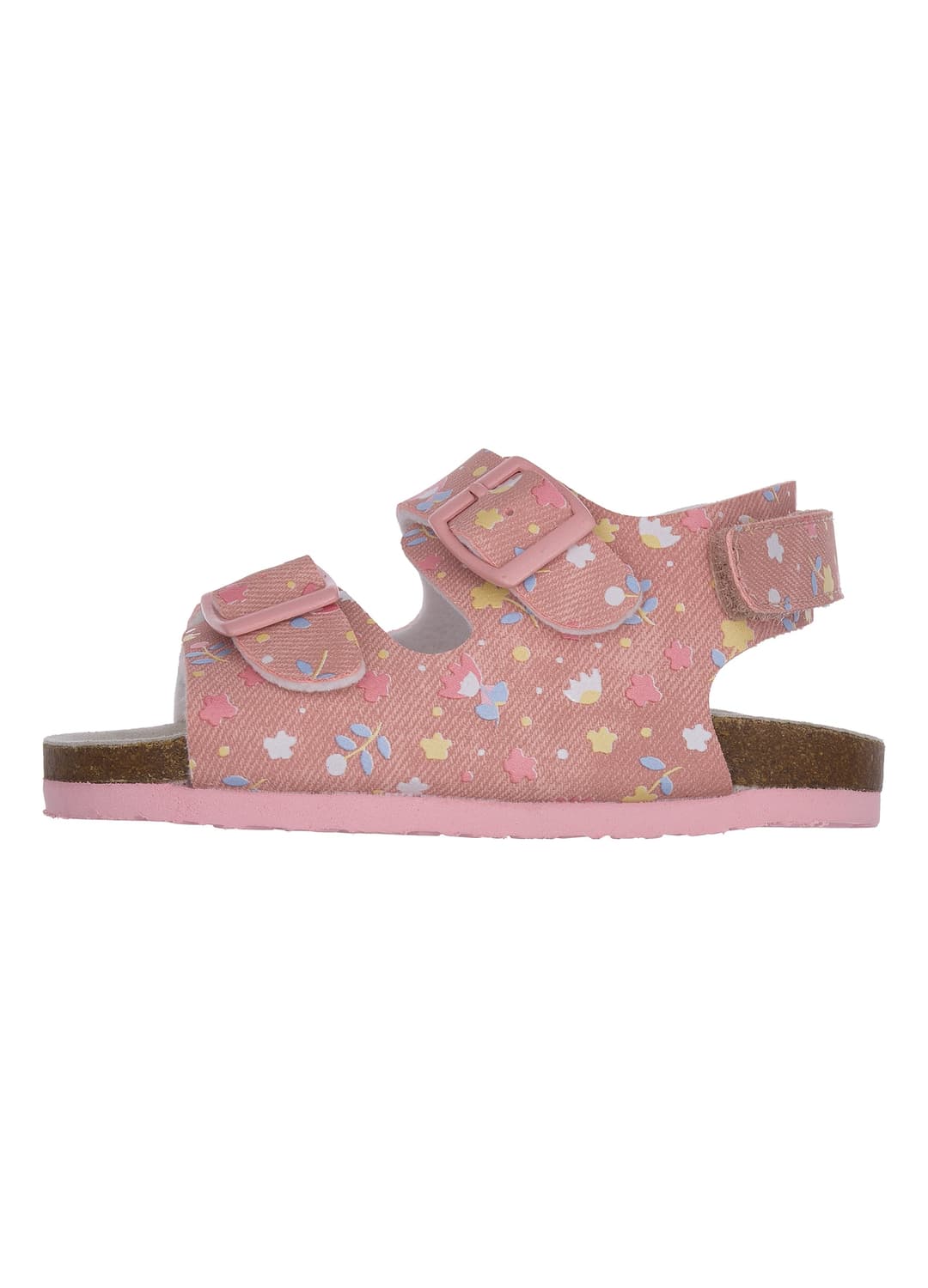 Sandali Rosa Da Bambina Con Chiusura A Strappo E Motivo Floreale | OVS Sandali Rosa Da Bambina Con Chiusura A Strappo E Motivo Floreale - 0 | OVS
