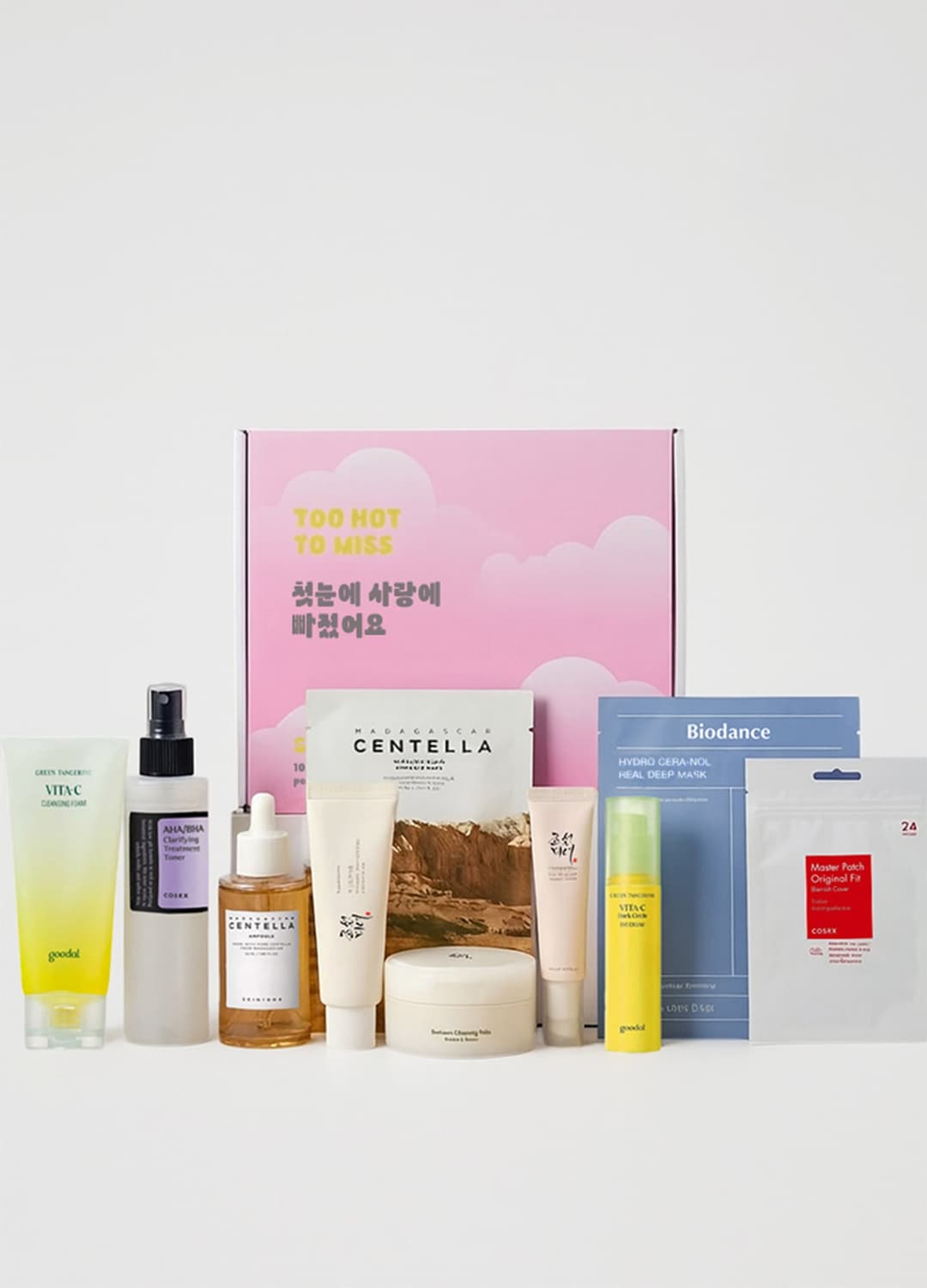 K-beauty Box (10st.) Viel Zu Heiß Zum Verpassen - Koreanische Hautpflege | OVS K-beauty Box (10st.) Viel Zu Heiß Zum Verpassen - Koreanische Hautpflege - 0 | OVS