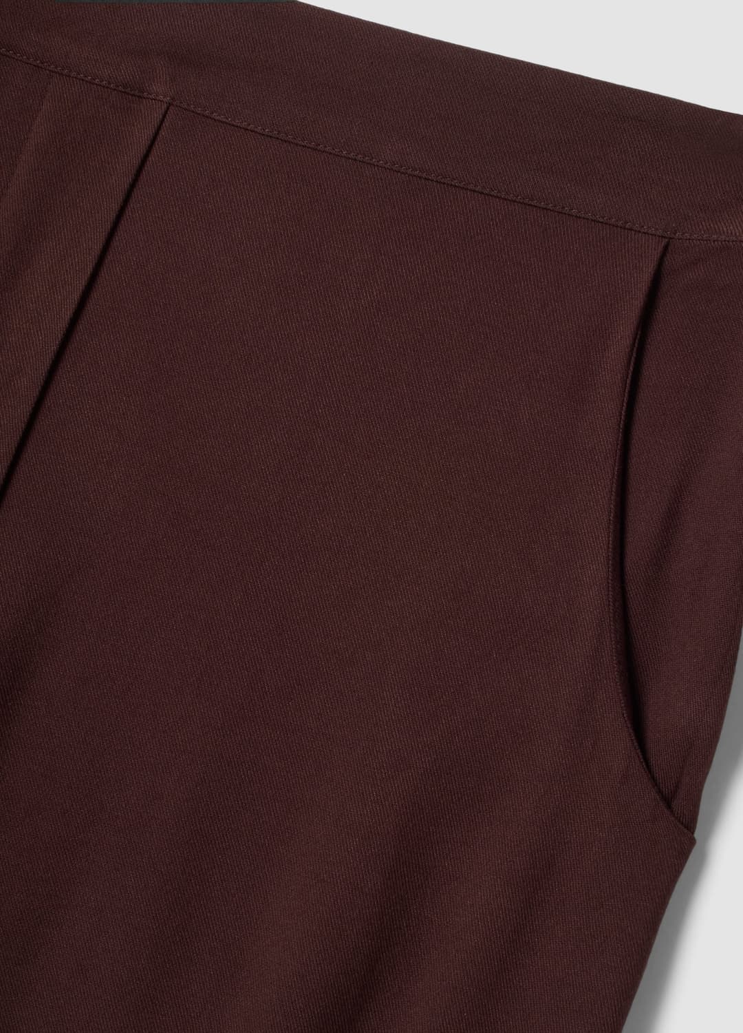 Braune Hose Aus Reiner Viskose Mit Elastischem Saum | OVS Braune Hose Aus Reiner Viskose Mit Elastischem Saum - 6 | OVS