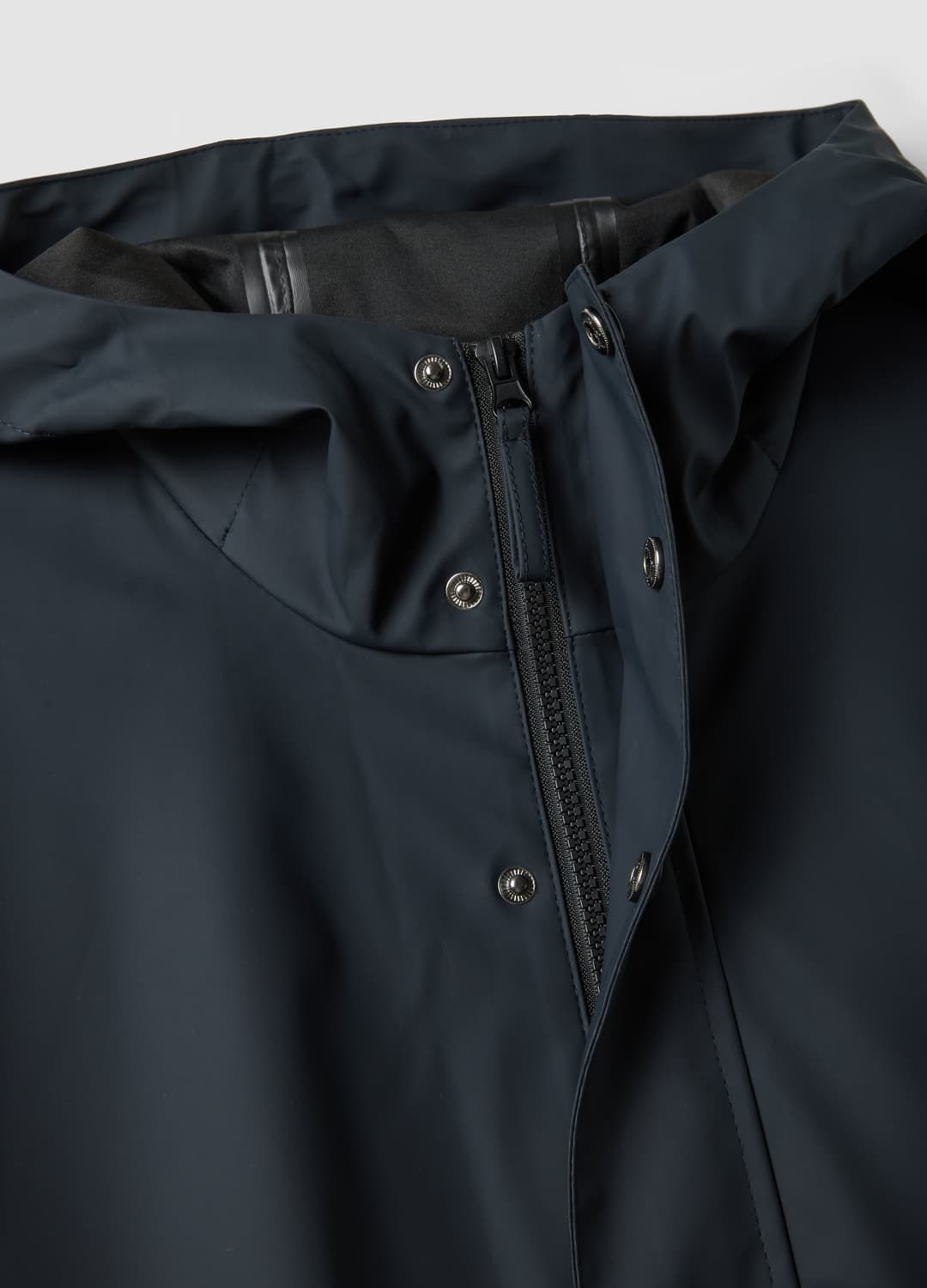 Blauer Regular-fit-regenmantel Mit Reissverschluss | OVS Blauer Regular-fit-regenmantel Mit Reissverschluss - 1 | OVS