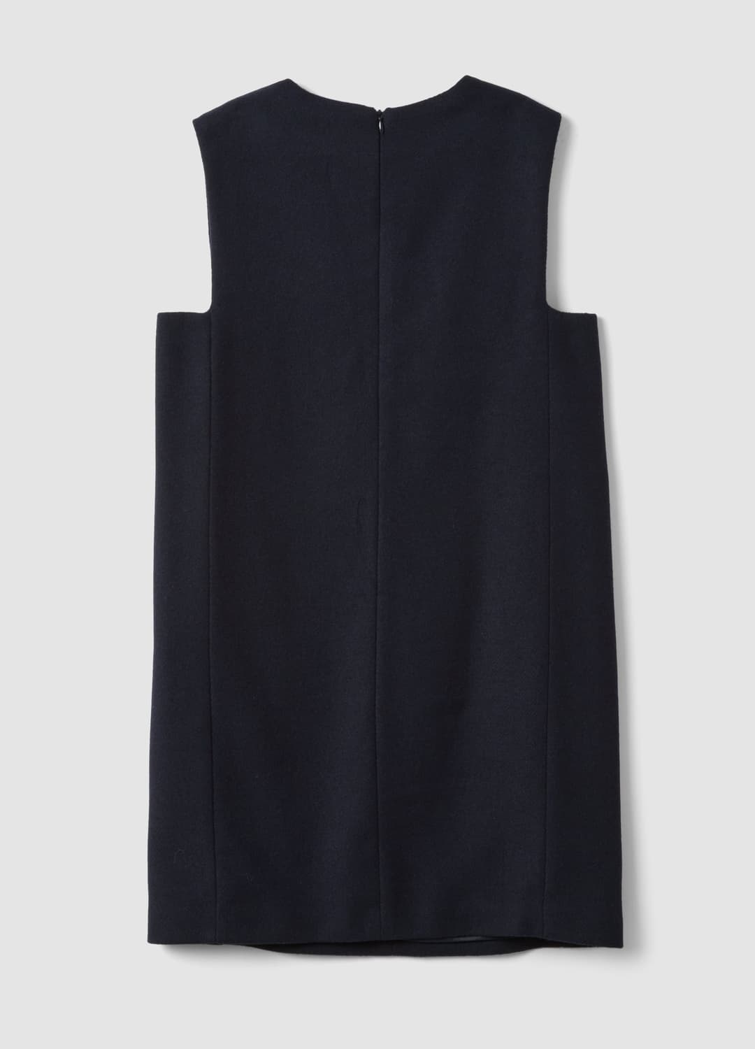 Abito Smanicato Blu In Misto Lana Regular Fit | OVS Abito Smanicato Blu In Misto Lana Regular Fit - 2 | OVS
