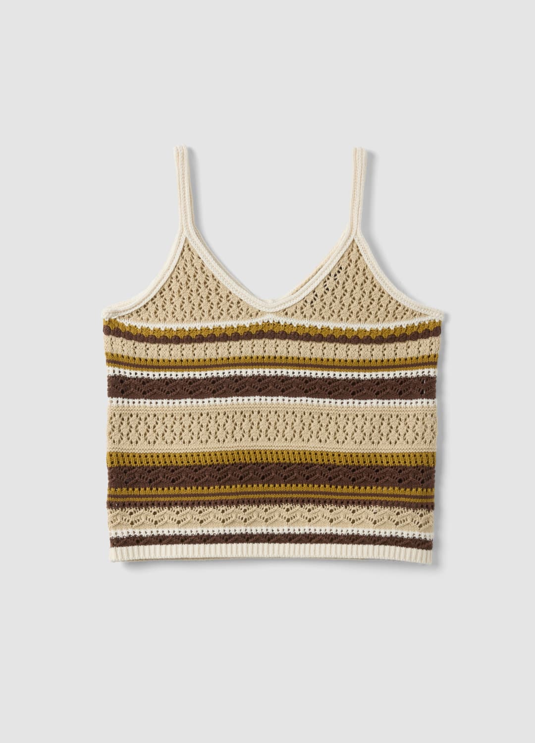 Multicolour-top Aus Reiner Baumwolle Im Regular Fit Mit Strickstruktur | OVS Multicolour-top Aus Reiner Baumwolle Im Regular Fit Mit Strickstruktur - 5 | OVS