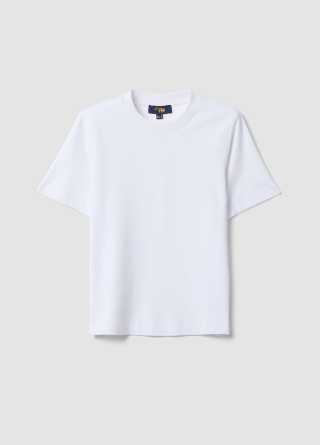 T-shirt The Iconic Tee Relaxed Fit Bianca In Puro Cotone A Maniche Corte | OVS T-shirt The Iconic Tee Relaxed Fit Bianca In Puro Cotone A Maniche Corte - 4 | OVS