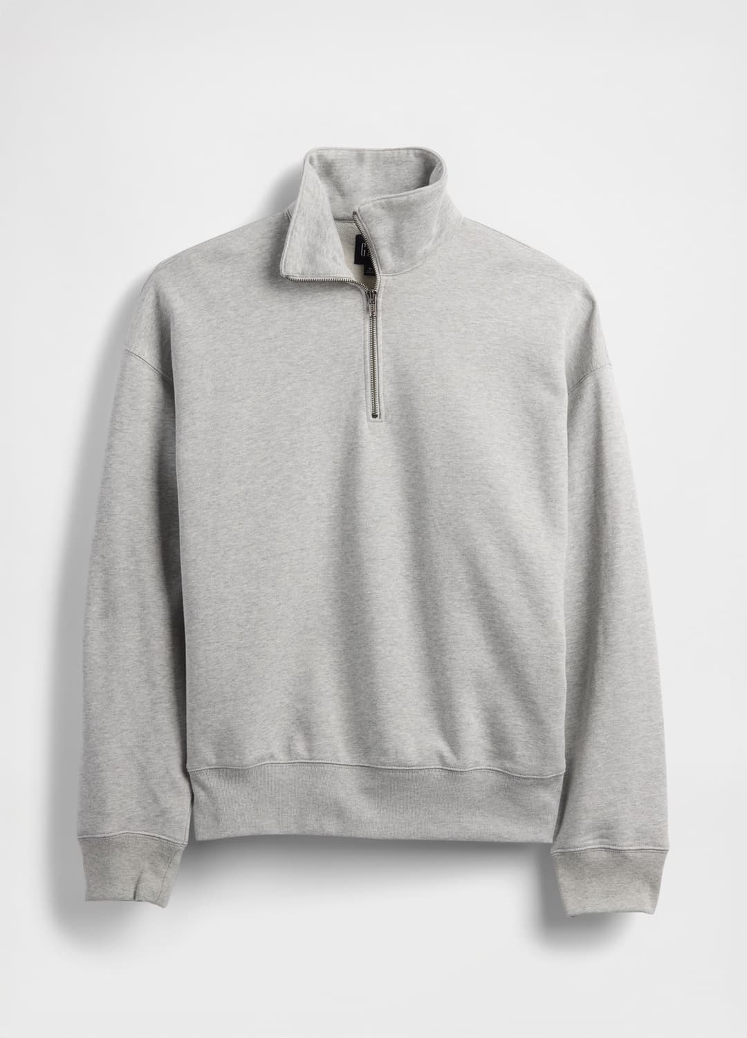 Felpa Con Collo Alto A Mezza Zip | OVS Felpa Con Collo Alto A Mezza Zip - 0 | OVS