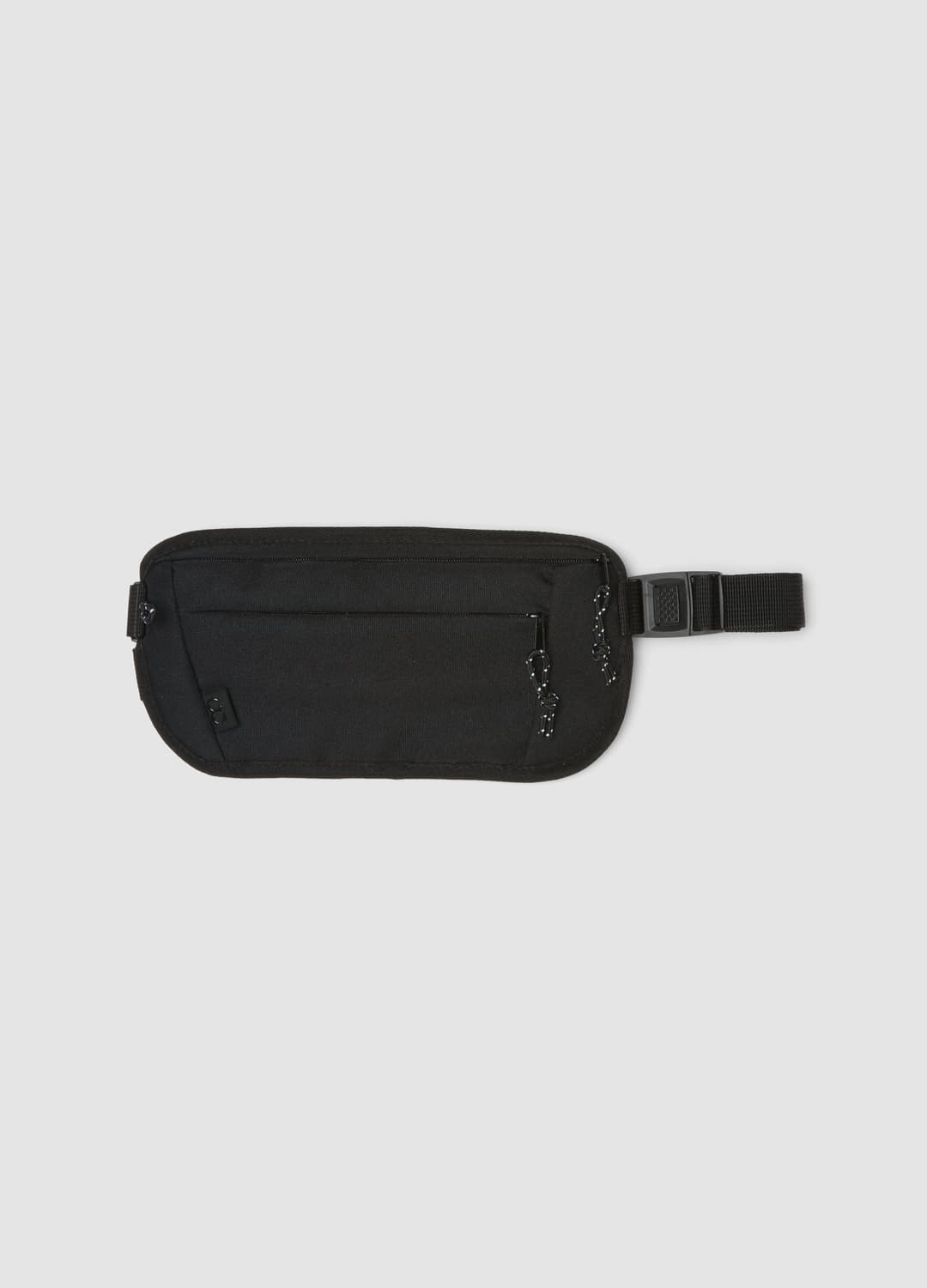 Schwarze Sport-bauchtasche Mit Verstellbarem Gurt Und Doppelreißverschluss | OVS Schwarze Sport-bauchtasche Mit Verstellbarem Gurt Und Doppelreißverschluss - 0 | OVS