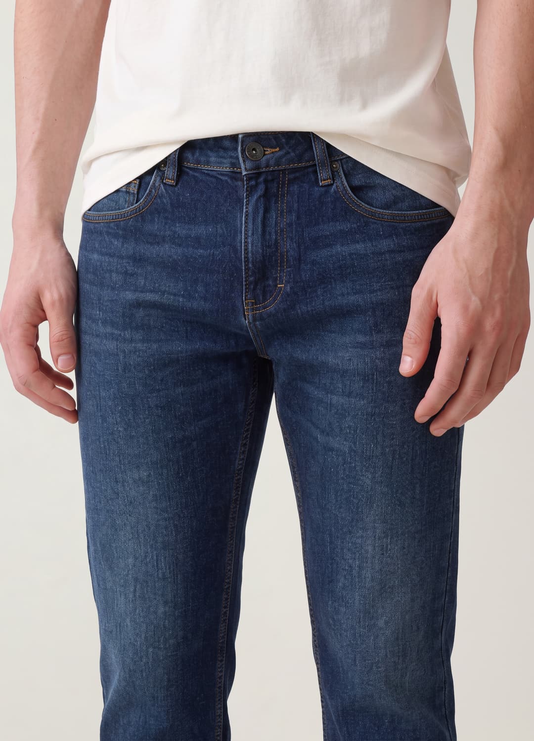 Regular-fit-jeans Aus Denim Aus Reiner Baumwolle | OVS Regular-fit-jeans Aus Denim Aus Reiner Baumwolle - 3 | OVS