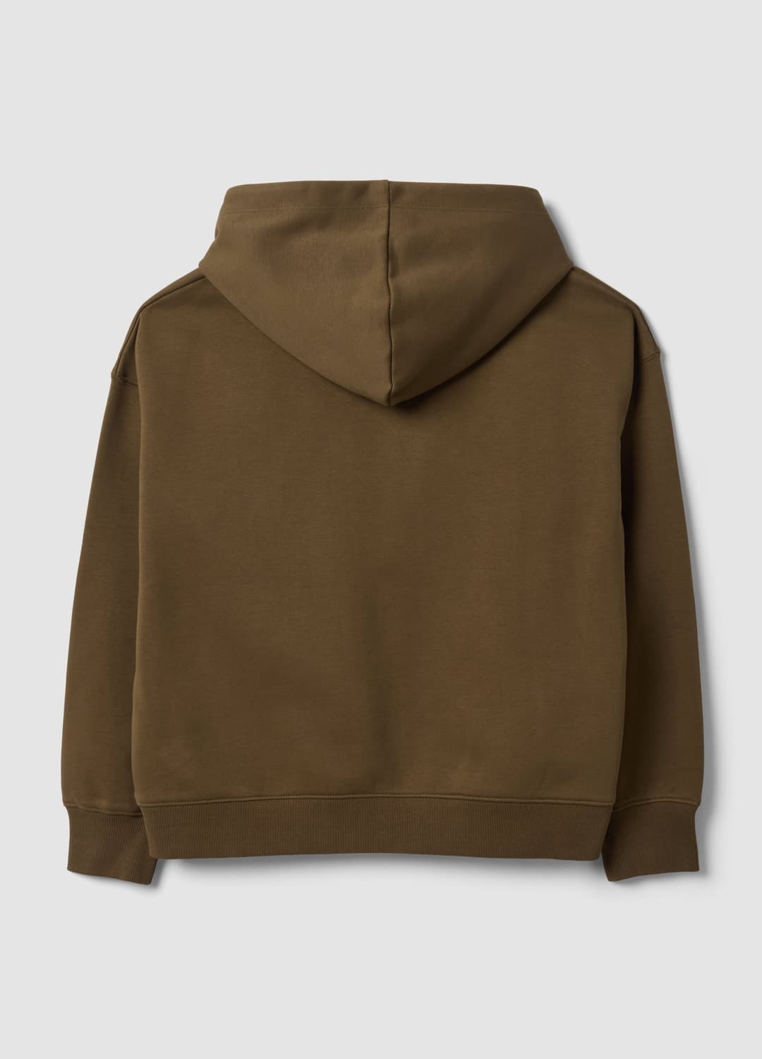 Felpa Verde In Misto Cotone Con Cappuccio Regular Fit | OVS Felpa Verde In Misto Cotone Con Cappuccio Regular Fit - 5 | OVS