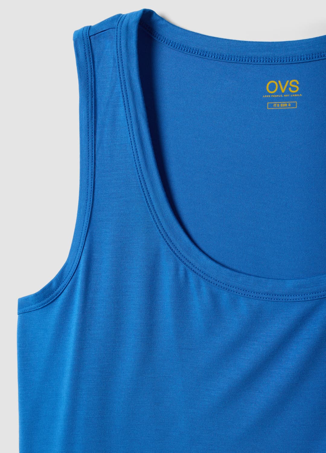 Blaues Stretch-top Aus Viskose | OVS Blaues Stretch-top Aus Viskose - 5 | OVS