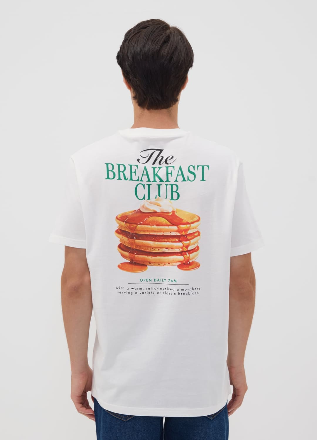 Weißes T-shirt Aus Reinem Baumwoll-jersey Mit Print | OVS Weißes T-shirt Aus Reinem Baumwoll-jersey Mit Print - 3 | OVS