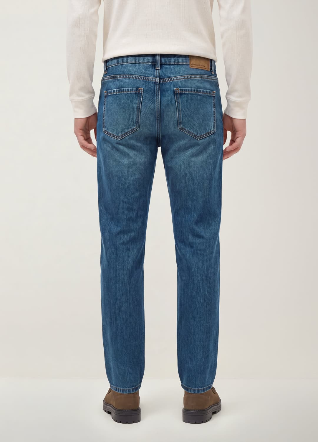 Blaue Denim-jeans Aus Reiner Baumwolle | OVS Blaue Denim-jeans Aus Reiner Baumwolle - 9 | OVS