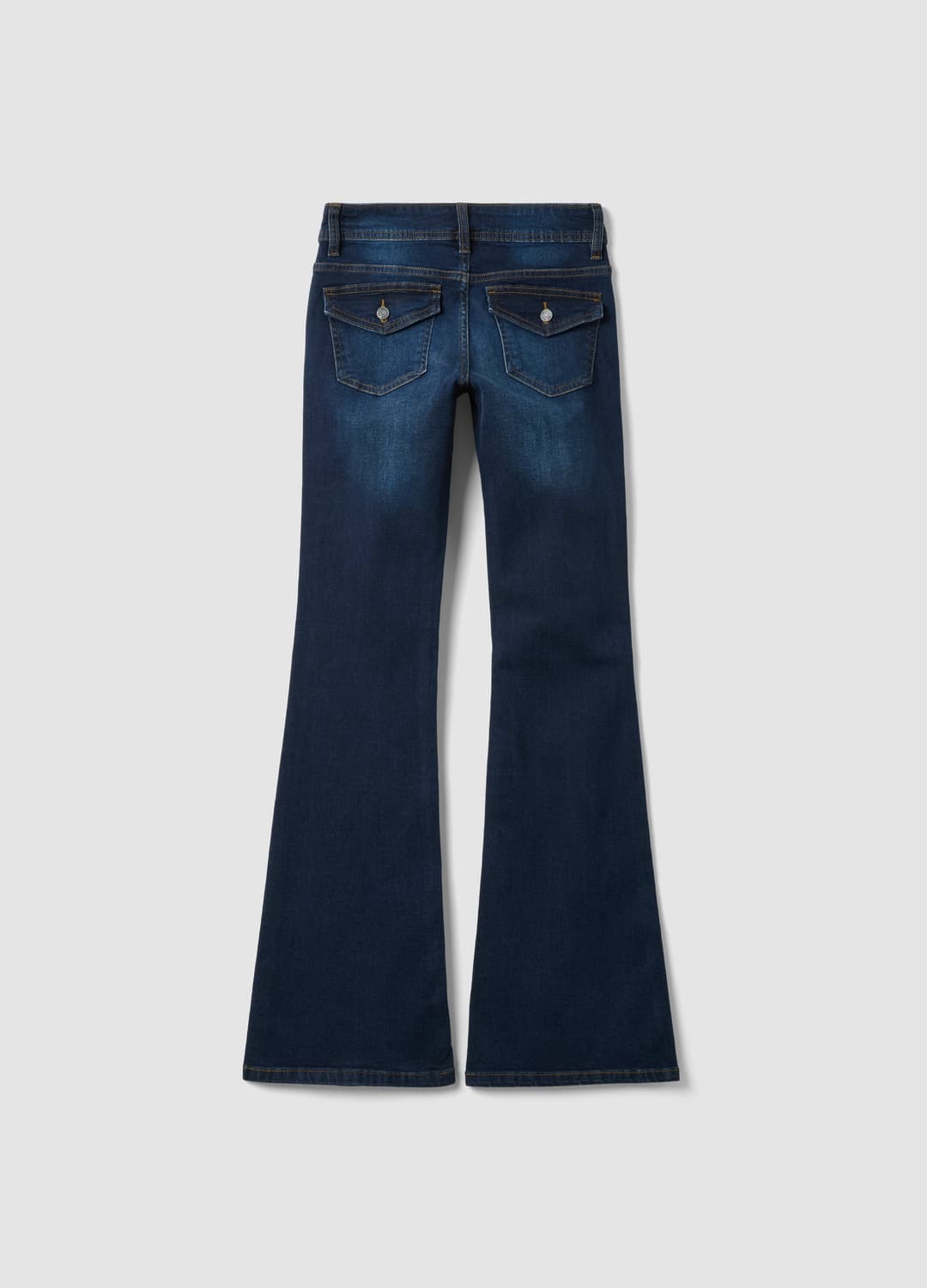 Blaue Flare-jeans Aus Stretch-baumwolle | OVS Blaue Flare-jeans Aus Stretch-baumwolle - 5 | OVS