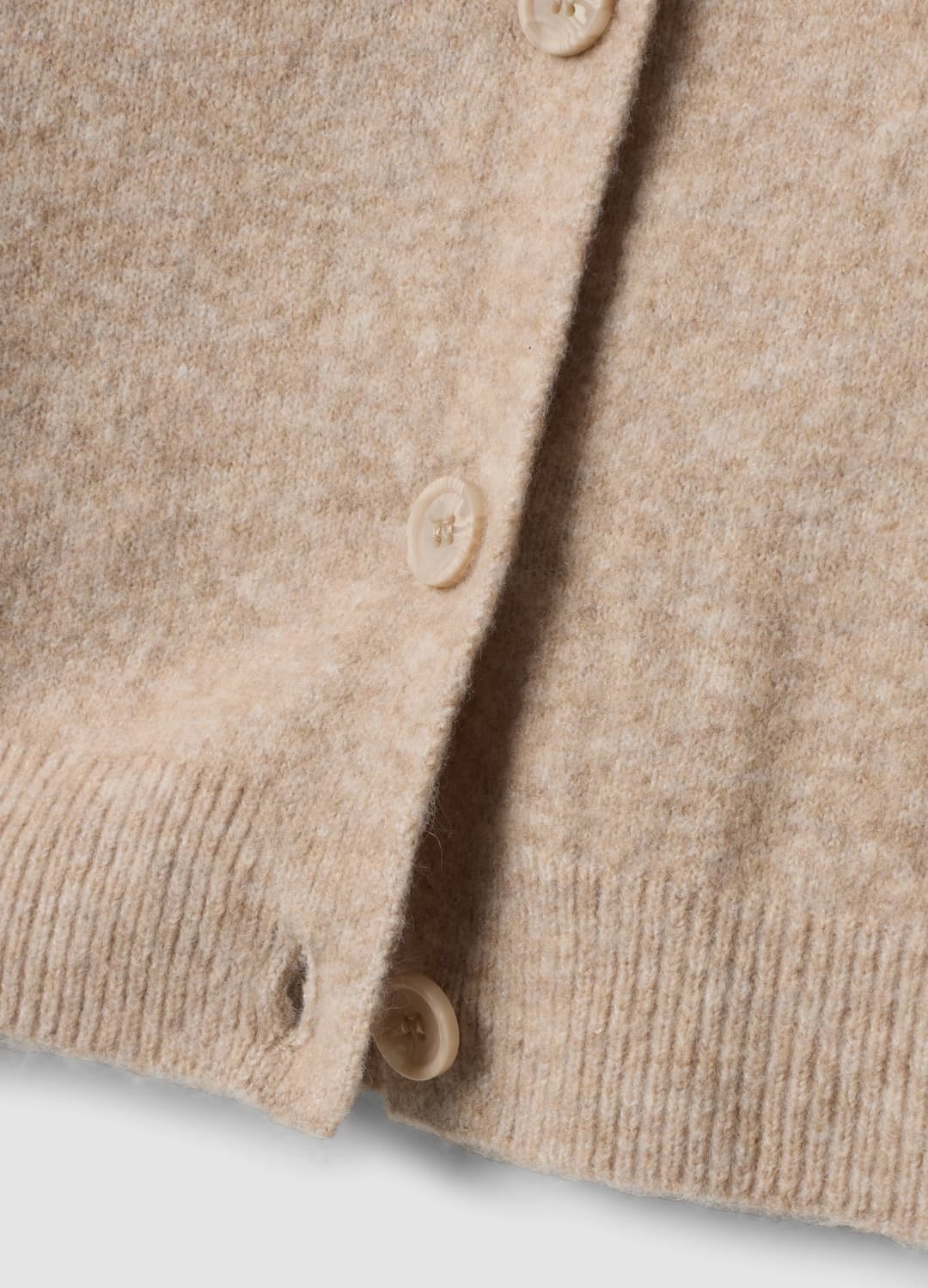 Cardigan Beige In Tessuto Elasticizzato Con Girocollo Over Fit | OVS Cardigan Beige In Tessuto Elasticizzato Con Girocollo Over Fit - 1 | OVS
