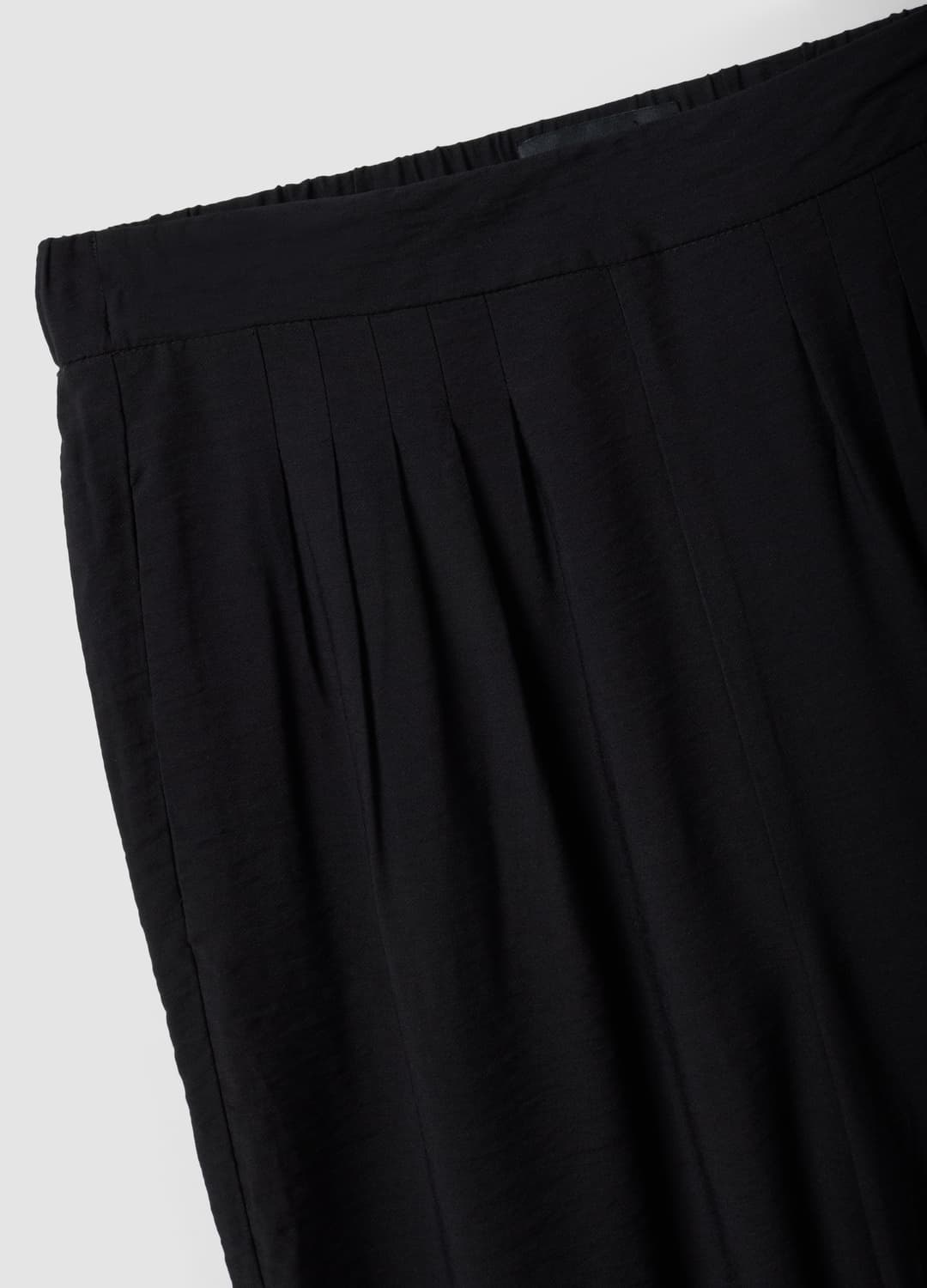 Schwarze Relaxed-fit-hose Aus Viskosemix | OVS Schwarze Relaxed-fit-hose Aus Viskosemix - 5 | OVS