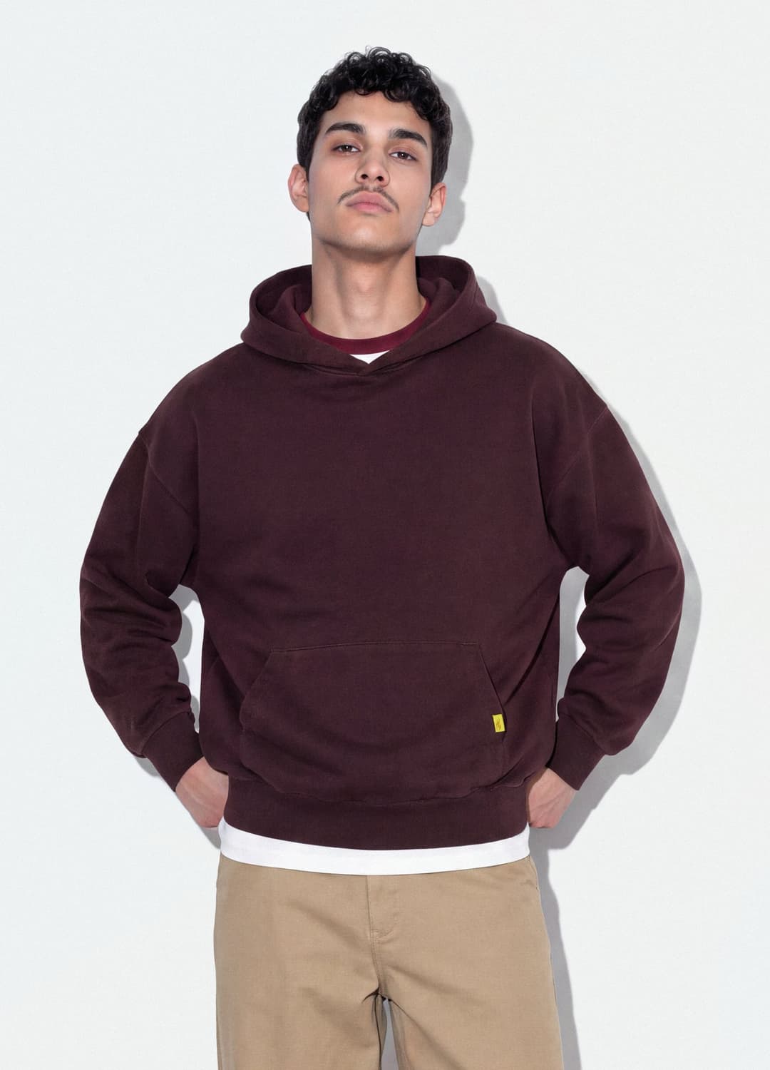 Felpa Rossa In Puro Cotone Con Cappuccio Over Fit | OVS Felpa Rossa In Puro Cotone Con Cappuccio Over Fit - 0 | OVS