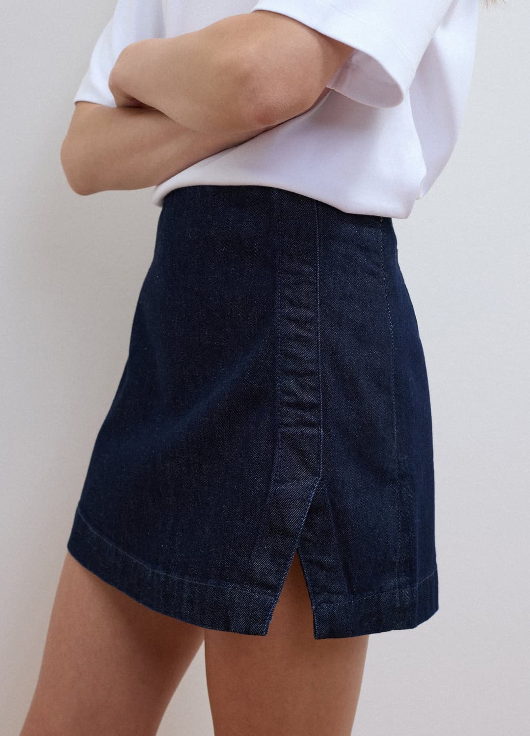 Gonna Blu In Denim Di Puro Cotone | OVS Gonna Blu In Denim Di Puro Cotone - 3 | OVS