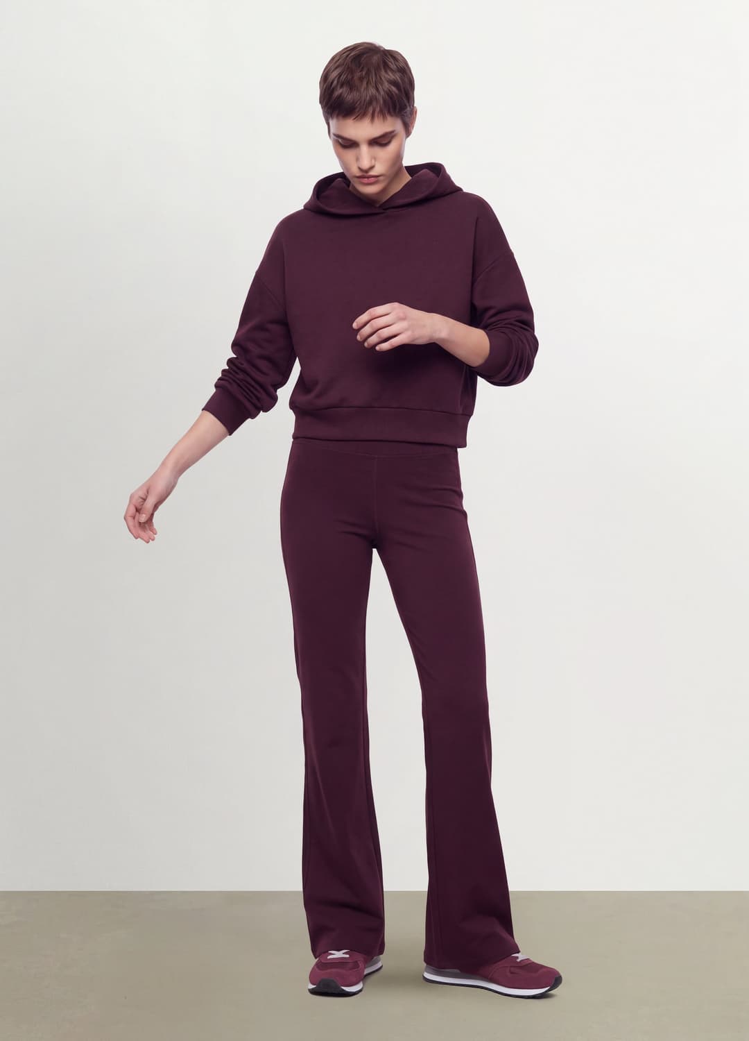 Leggings Viola Flare Fit In Viscosa Jersey Elasticizzata | OVS Leggings Viola Flare Fit In Viscosa Jersey Elasticizzata - 0 | OVS