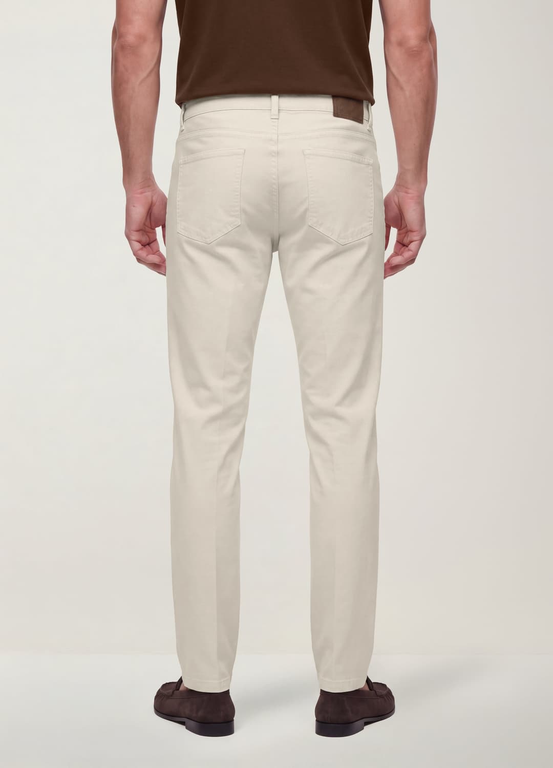 Pantaloni Verdi In Twill Di Cotone Elasticizzato Slim Fit | OVS Pantaloni Verdi In Twill Di Cotone Elasticizzato Slim Fit - 3 | OVS
