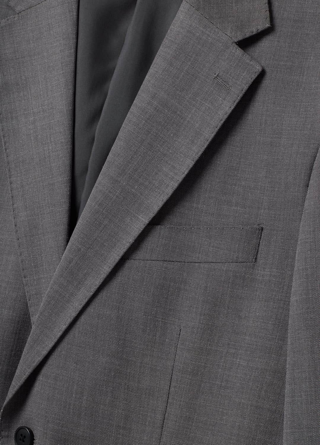 Blazer Grigio In Viscosa Elasticizzata Slim Fit Con Rever Classico | OVS Blazer Grigio In Viscosa Elasticizzata Slim Fit Con Rever Classico - 5 | OVS