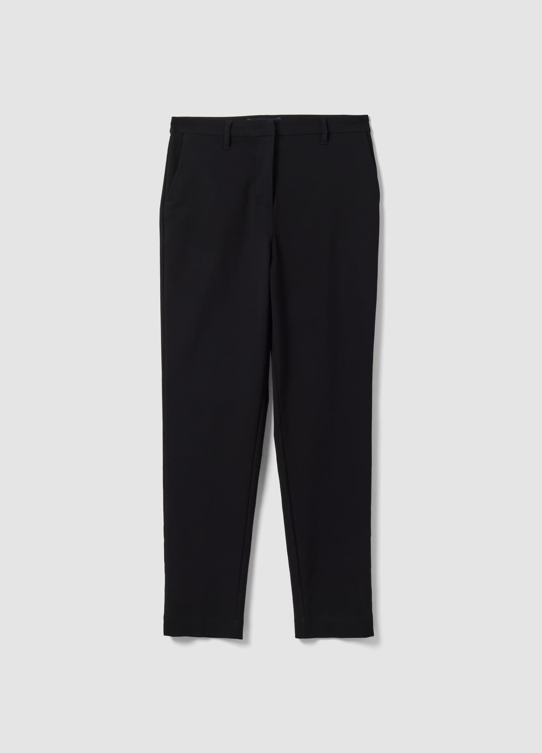 Schwarze Slim-fit Chinohose Aus Stretchiger Viskose | OVS Schwarze Slim-fit Chinohose Aus Stretchiger Viskose - 4 | OVS