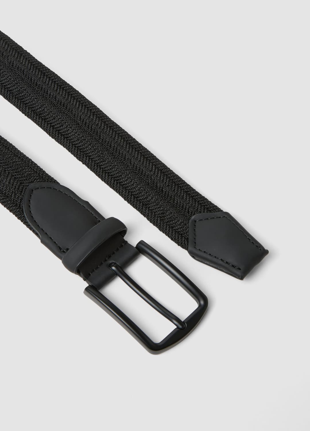 Cintura Nera Intrecciata Con Fibbia Opaca | OVS Cintura Nera Intrecciata Con Fibbia Opaca - 1 | OVS