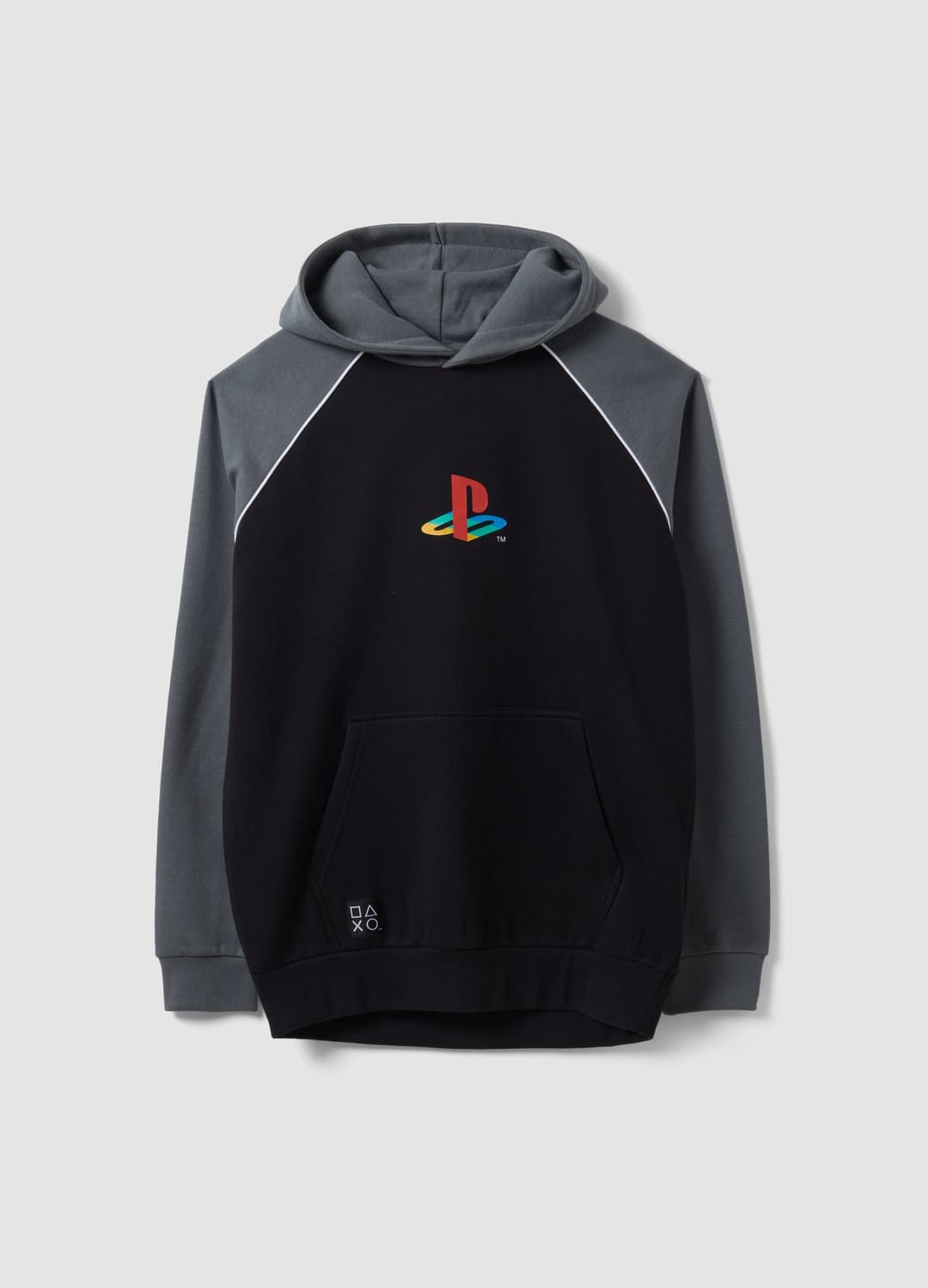 Felpa Nera In Misto Cotone Con Cappuccio E Stampa Playstation | OVS Felpa Nera In Misto Cotone Con Cappuccio E Stampa Playstation - 4 | OVS