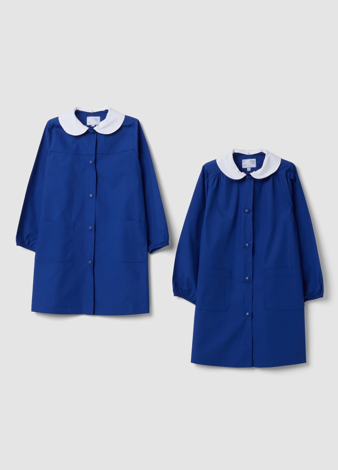 Bipack Di Grembiuli Blu Con Colletto Bianco Per La Scuola | OVS Bipack Di Grembiuli Blu Con Colletto Bianco Per La Scuola - 0 | OVS
