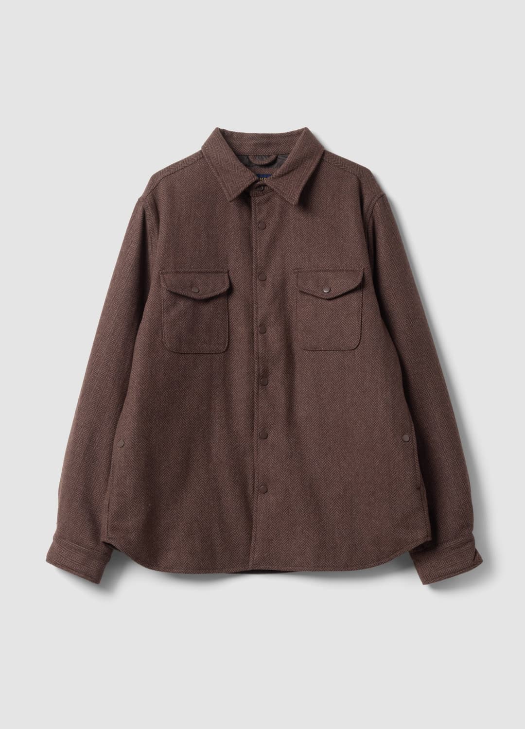 Shacket Marrone In Misto Lana E Viscosa | OVS Shacket Marrone In Misto Lana E Viscosa - 4 | OVS