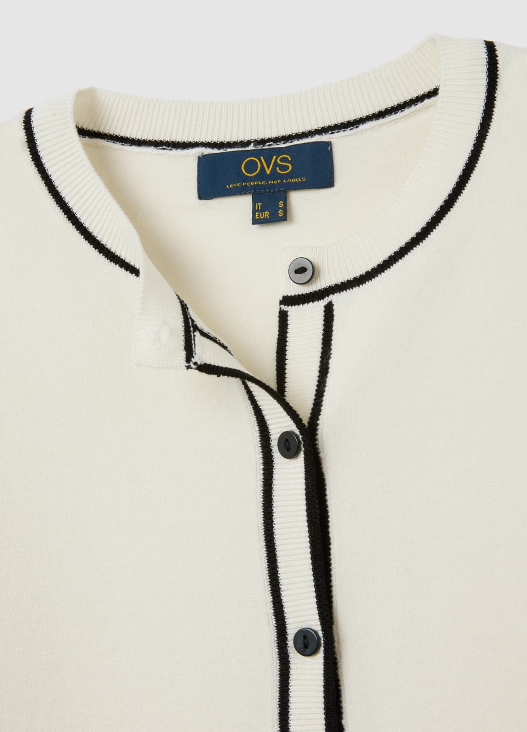 Cardigan Bianco A Maniche Corte Vestibilità Regular | OVS Cardigan Bianco A Maniche Corte Vestibilità Regular - 5 | OVS