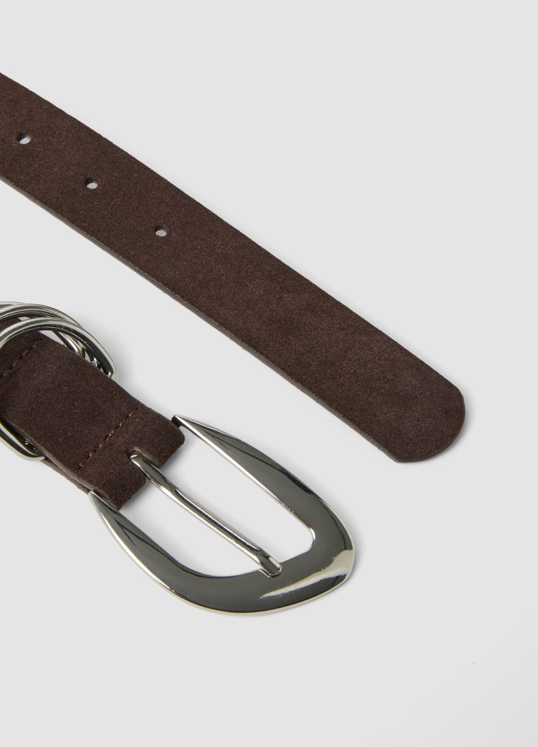 Cintura Marrone In Vera Pelle Con Fibbia In Metallo | OVS Cintura Marrone In Vera Pelle Con Fibbia In Metallo - 1 | OVS