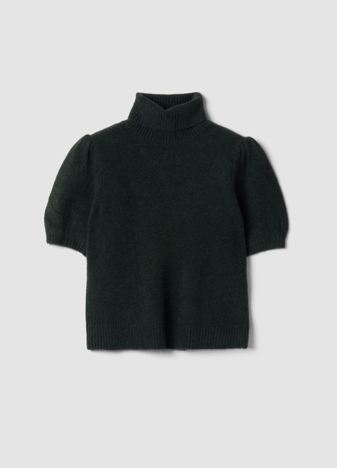 Grüner Rollkragenpullover Aus Elastischer Viskose | OVS Grüner Rollkragenpullover Aus Elastischer Viskose - 0 | OVS