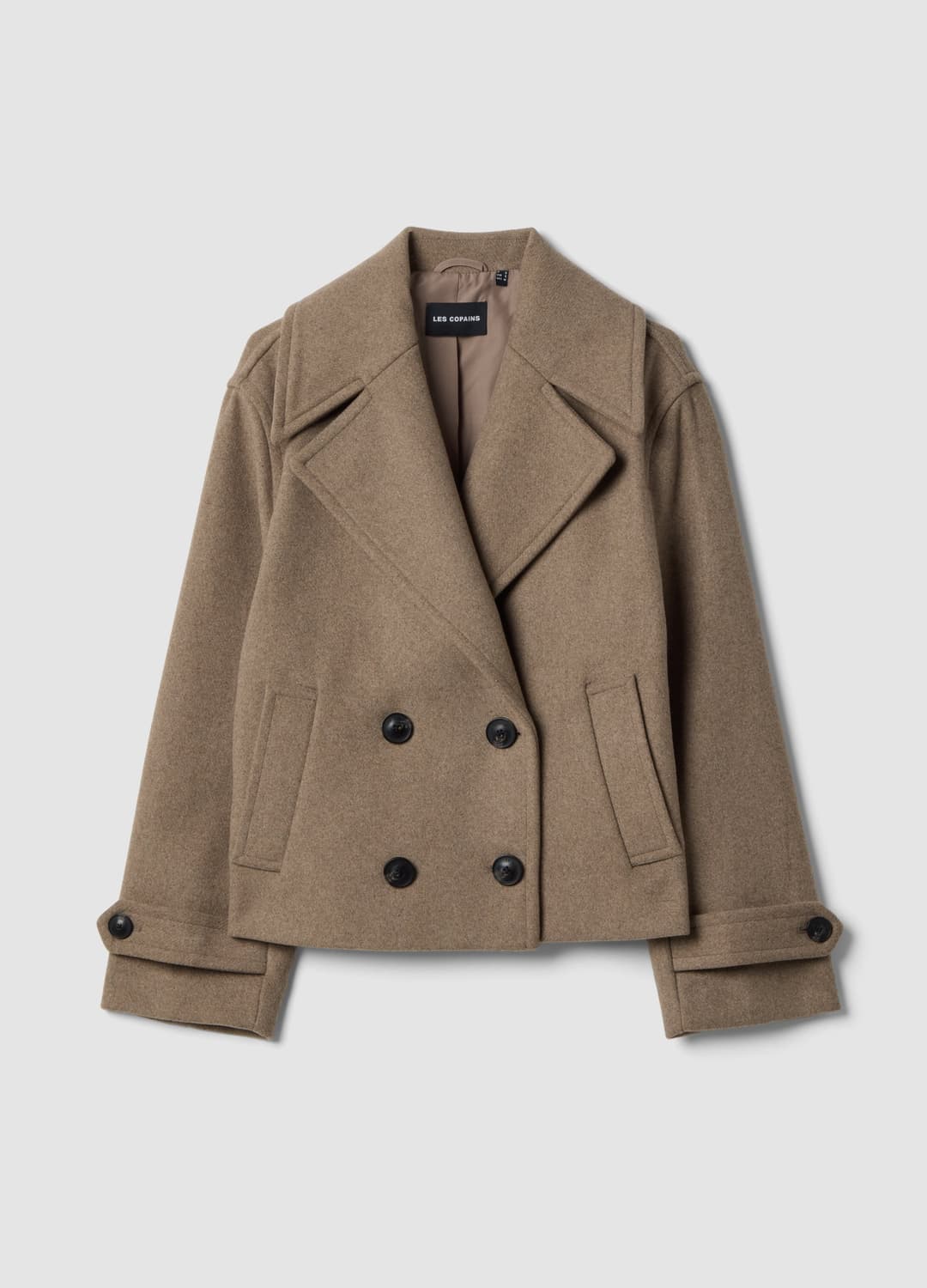 Cappotto Marrone In Misto Lana E Viscosa | OVS Cappotto Marrone In Misto Lana E Viscosa - 0 | OVS
