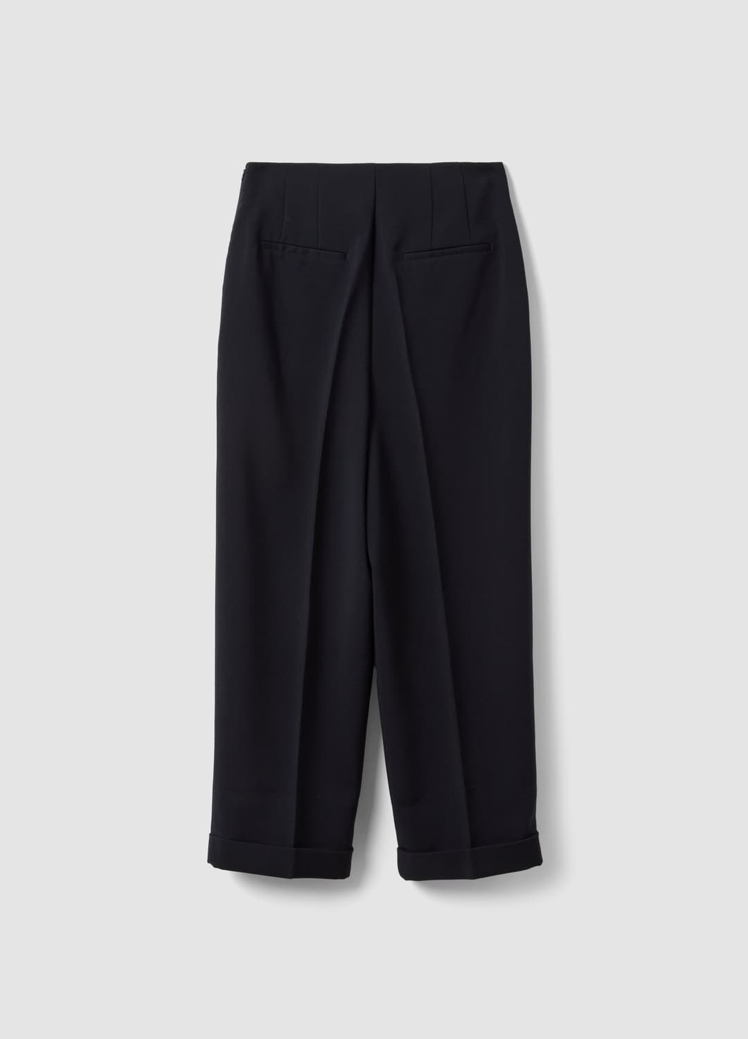 Schwarze Stretch-viskosehose Mit Regular Tapered Fit | OVS Schwarze Stretch-viskosehose Mit Regular Tapered Fit - 6 | OVS