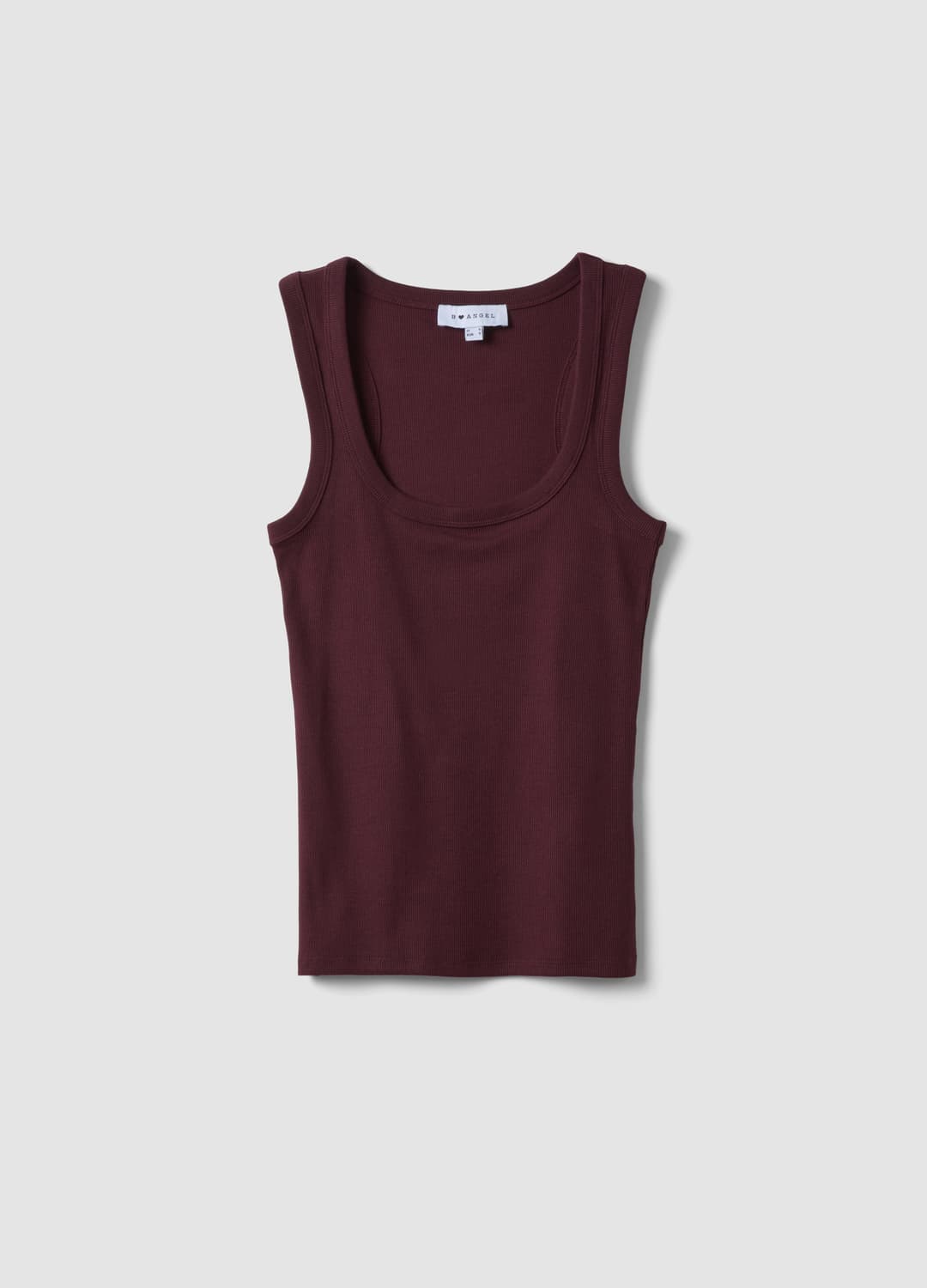 Violettes Tanktop Aus Stretch-baumwolle In Fitted-passform | OVS Violettes Tanktop Aus Stretch-baumwolle In Fitted-passform - 4 | OVS