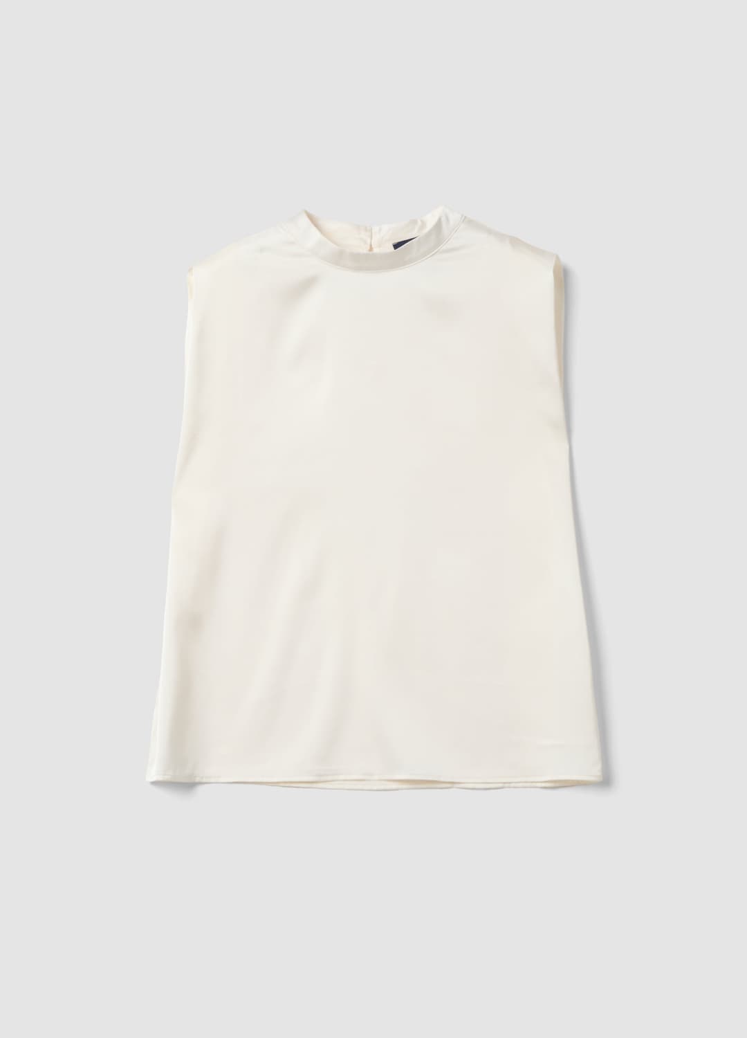 Weißes Stretch-top Mit Stehkragen | OVS Weißes Stretch-top Mit Stehkragen - 4 | OVS