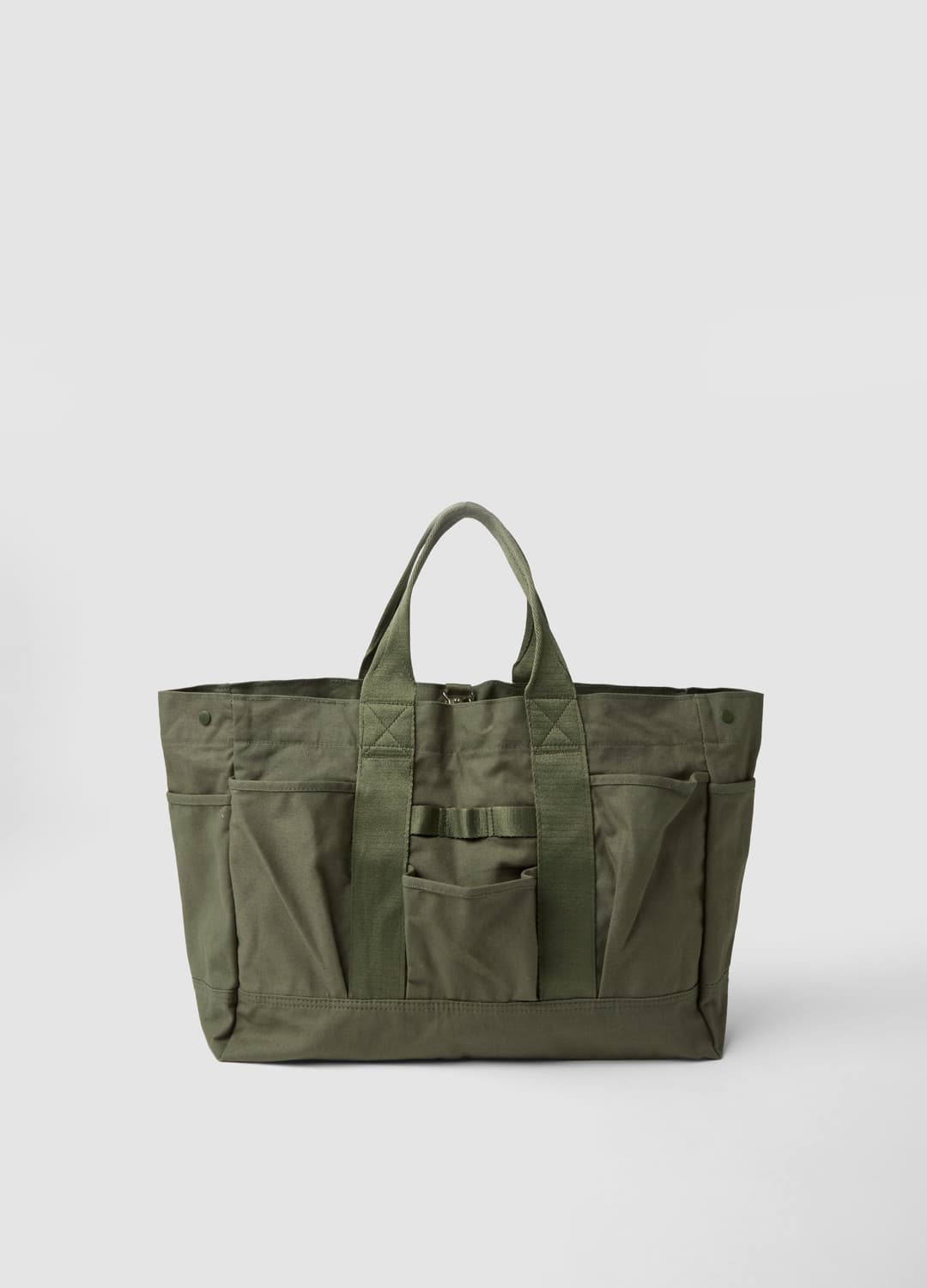 Borsa Sportiva Verde In Puro Cotone Con Tasche Esterne | OVS Borsa Sportiva Verde In Puro Cotone Con Tasche Esterne - 0 | OVS