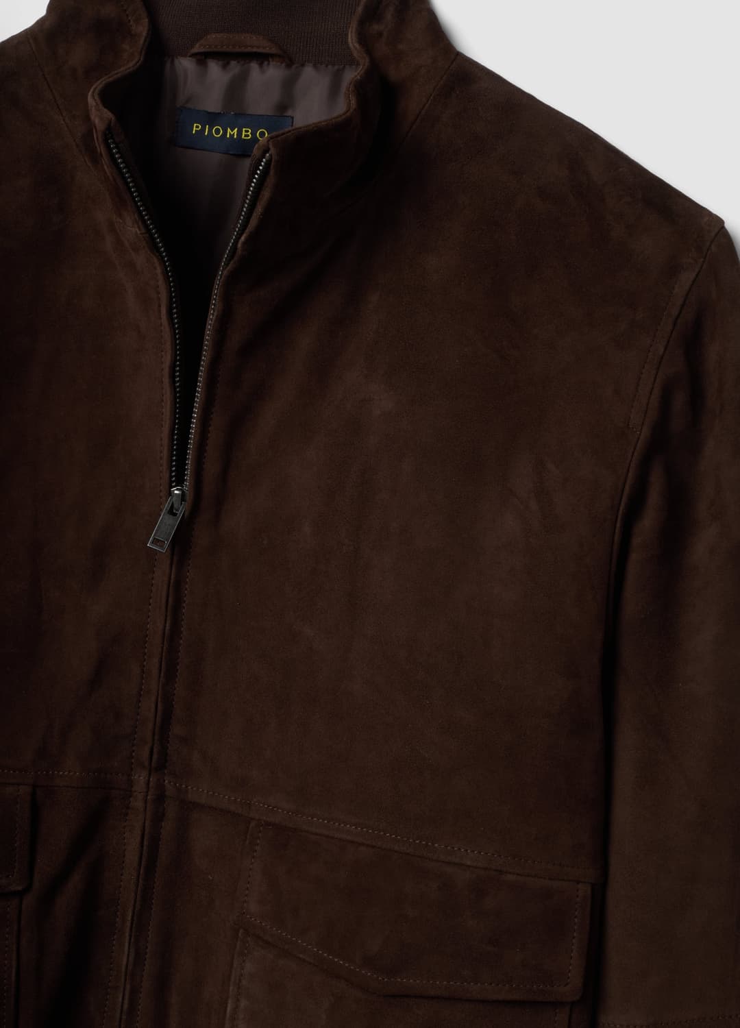Bomber Marrone In Vera Pelle Con Zip | OVS Bomber Marrone In Vera Pelle Con Zip - 6 | OVS